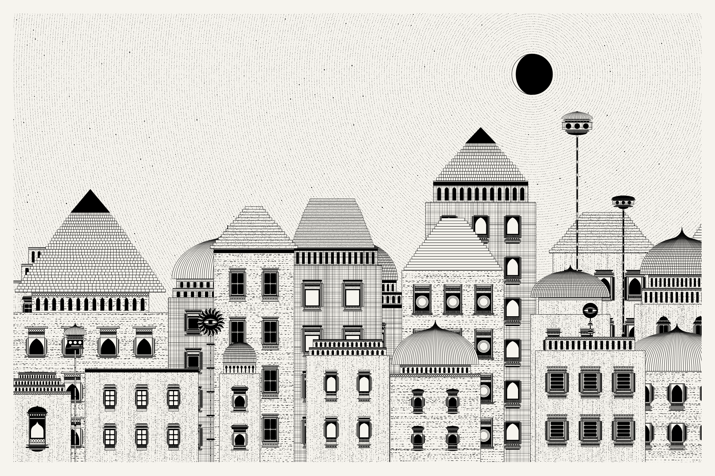 Art Blocks - Art Blocks v2 - Alan Ki Aankhen #89 - NFT # 333000089