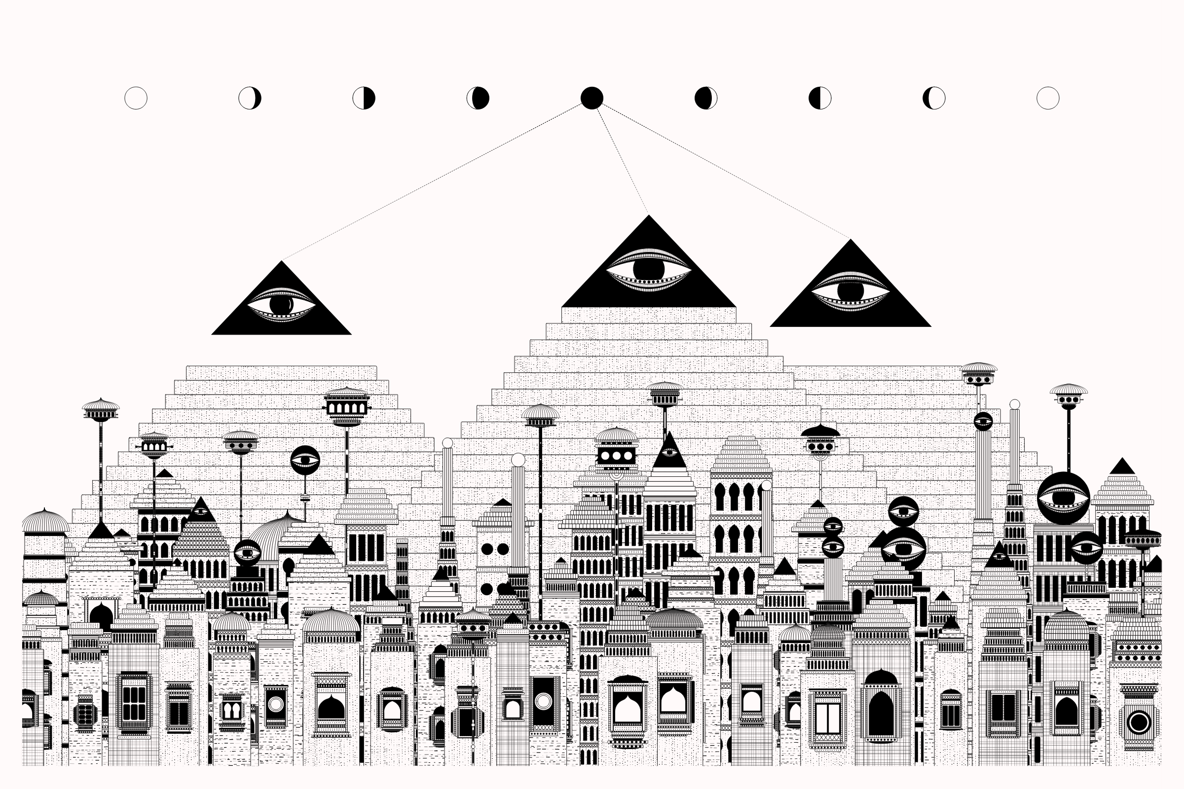 Art Blocks - Art Blocks v2 - Alan Ki Aankhen #95 - NFT # 333000095