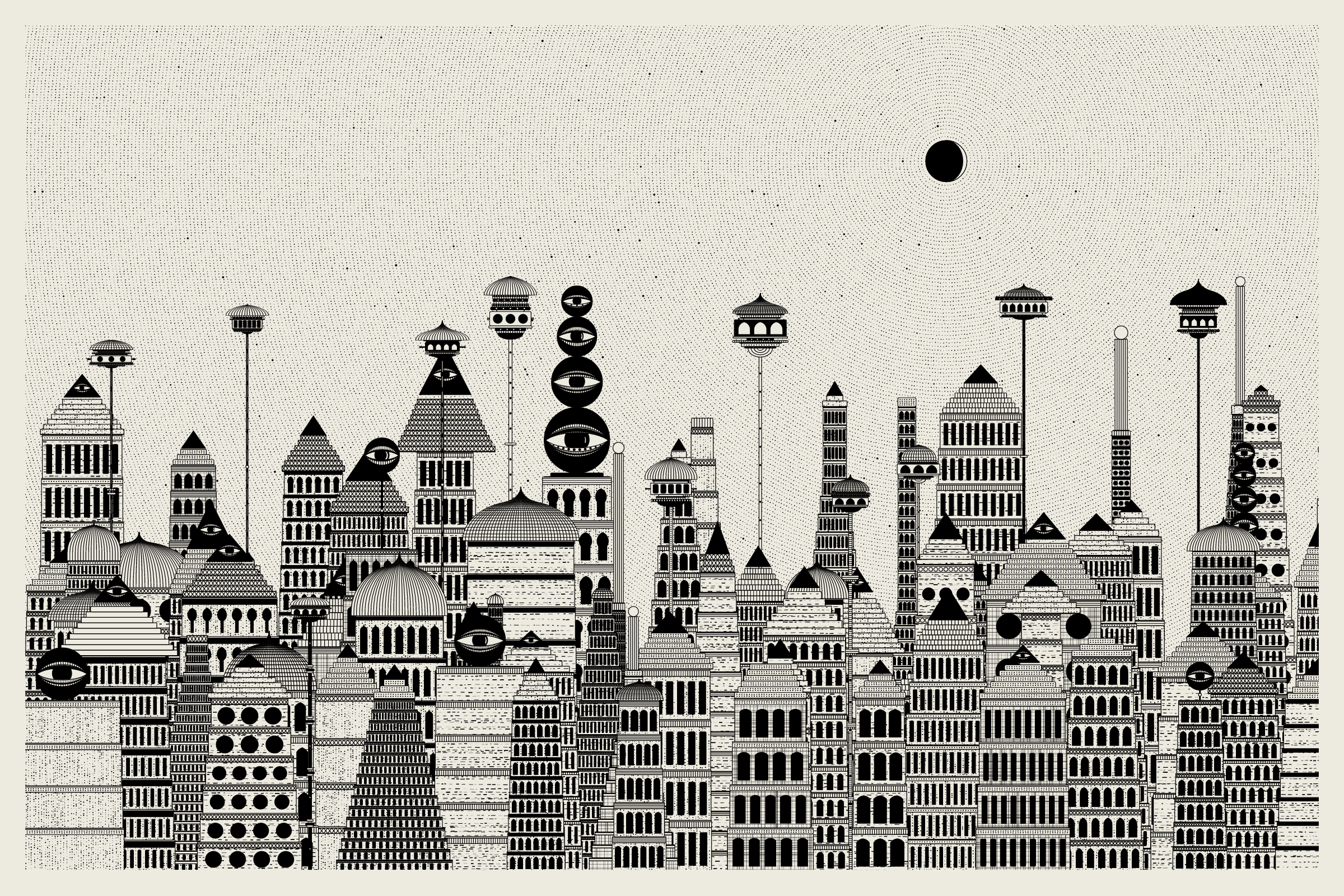 Art Blocks - Art Blocks v2 - Alan Ki Aankhen #97 - NFT # 333000097