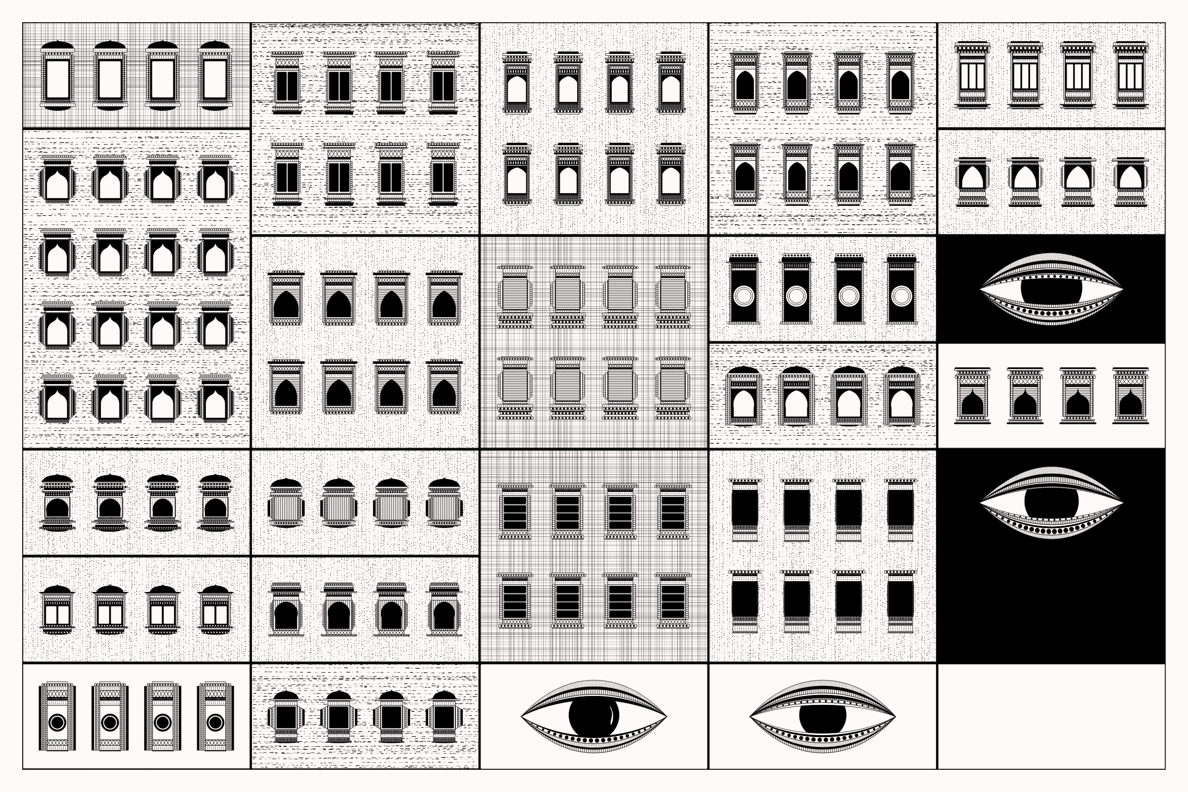 Art Blocks - Art Blocks v2 - Alan Ki Aankhen #101 - NFT # 333000101