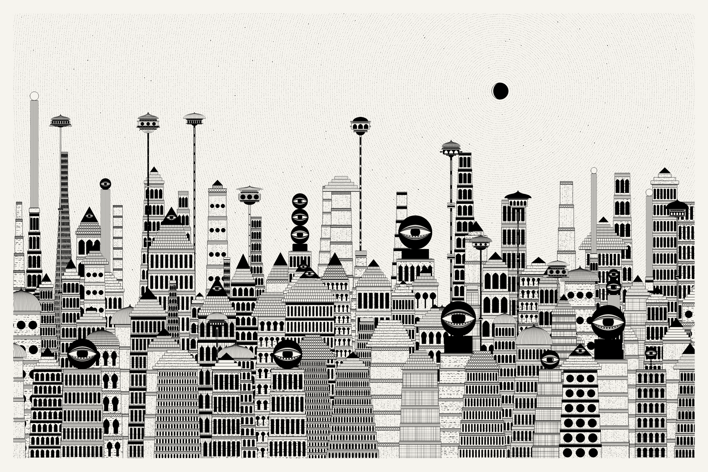 Art Blocks - Art Blocks v2 - Alan Ki Aankhen #103 - NFT # 333000103