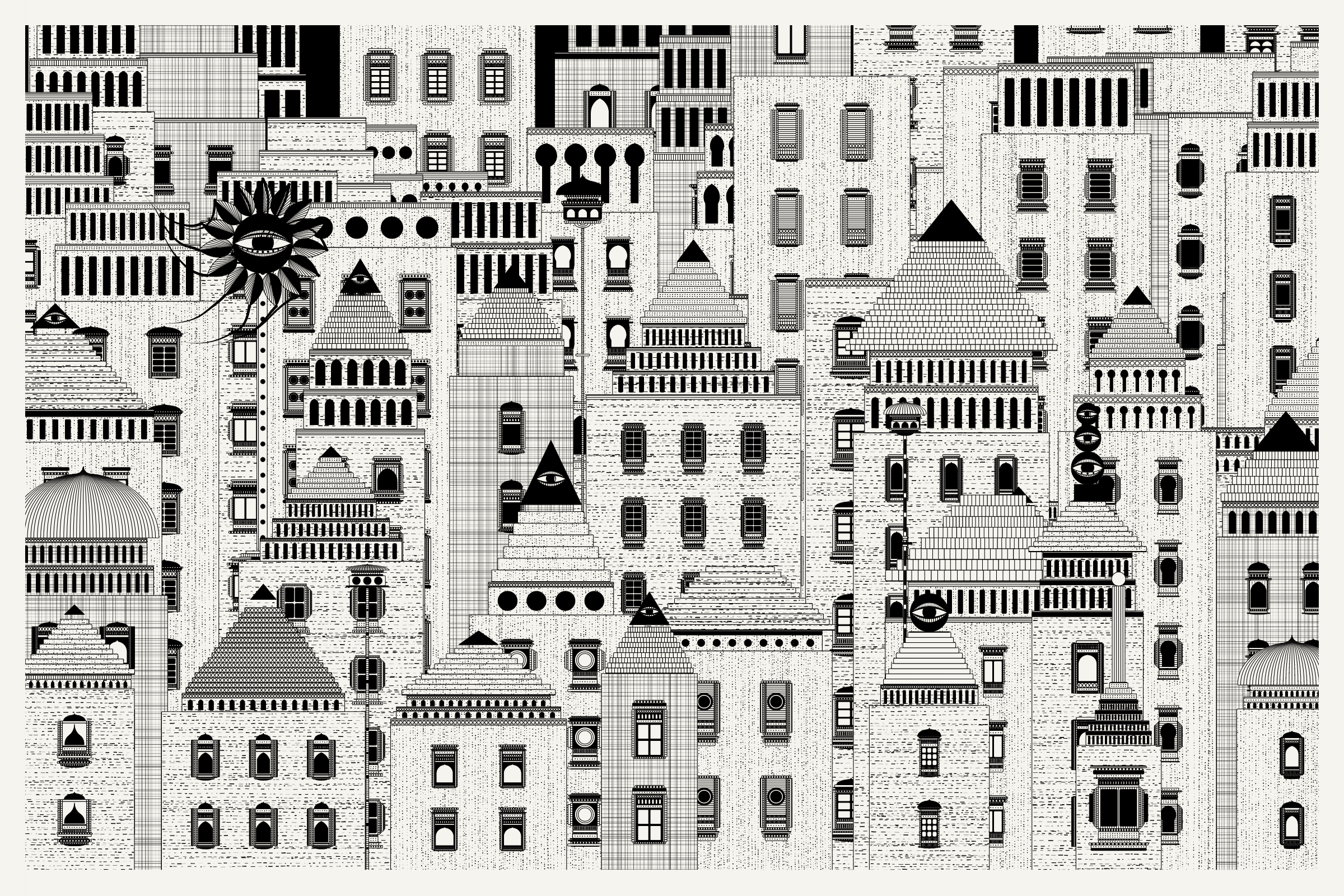 Art Blocks - Art Blocks v2 - Alan Ki Aankhen #112 - NFT # 333000112