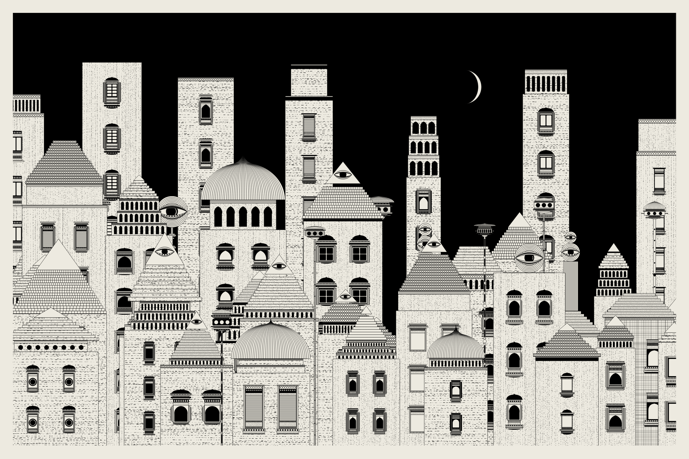 Art Blocks - Art Blocks v2 - Alan Ki Aankhen #113 - NFT # 333000113