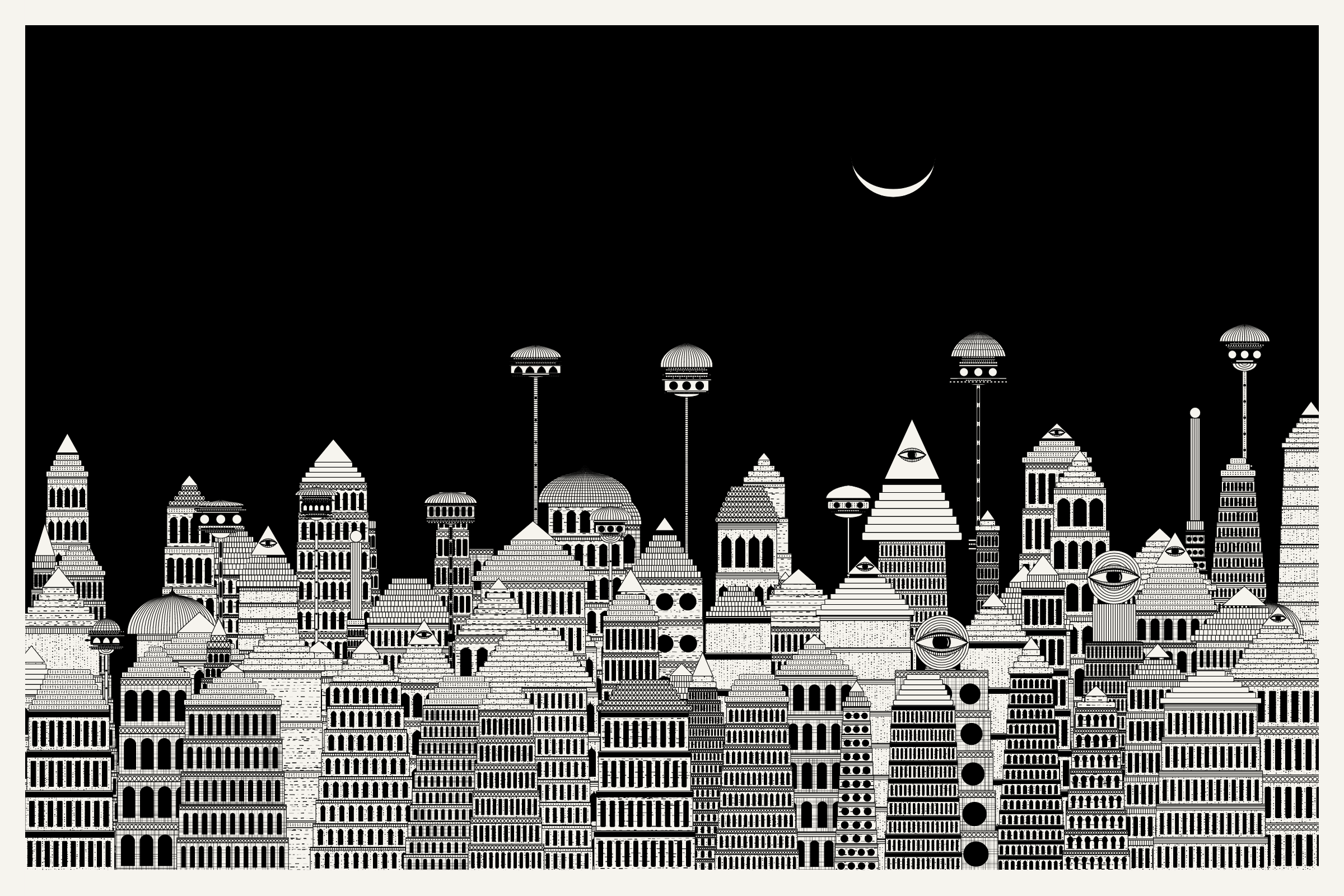 Art Blocks - Art Blocks v2 - Alan Ki Aankhen #134 - NFT # 333000134