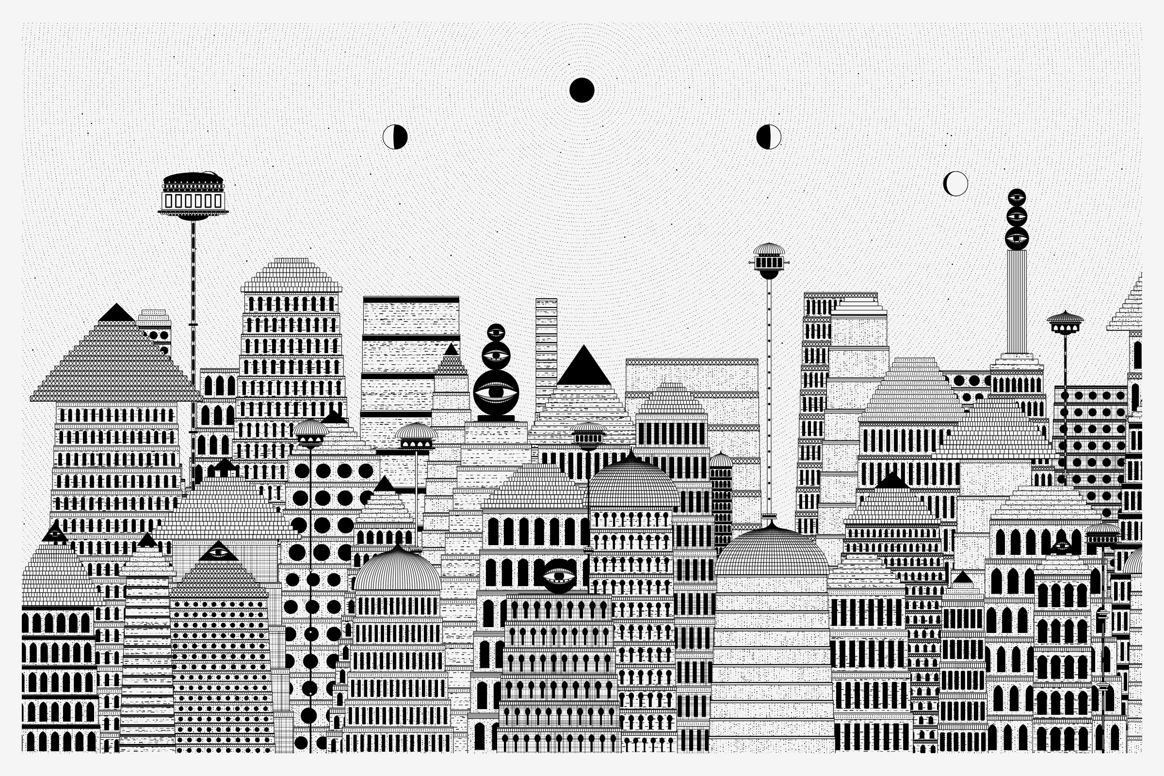 Art Blocks - Art Blocks v2 - Alan Ki Aankhen #137 - NFT # 333000137