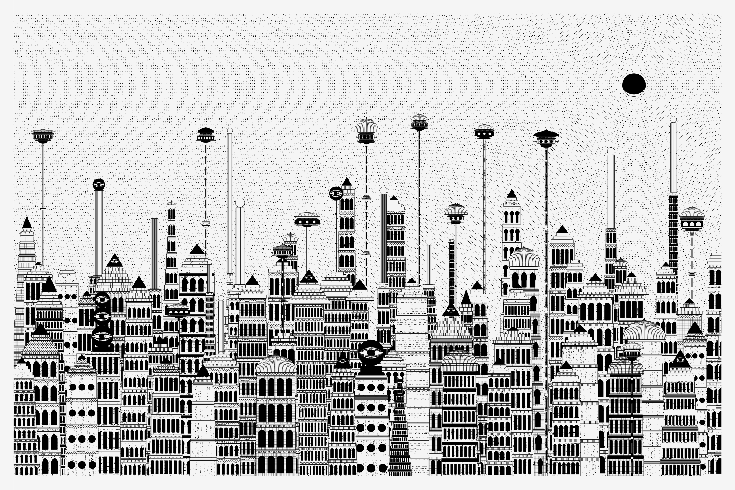 Art Blocks - Art Blocks v2 - Alan Ki Aankhen #139 - NFT # 333000139