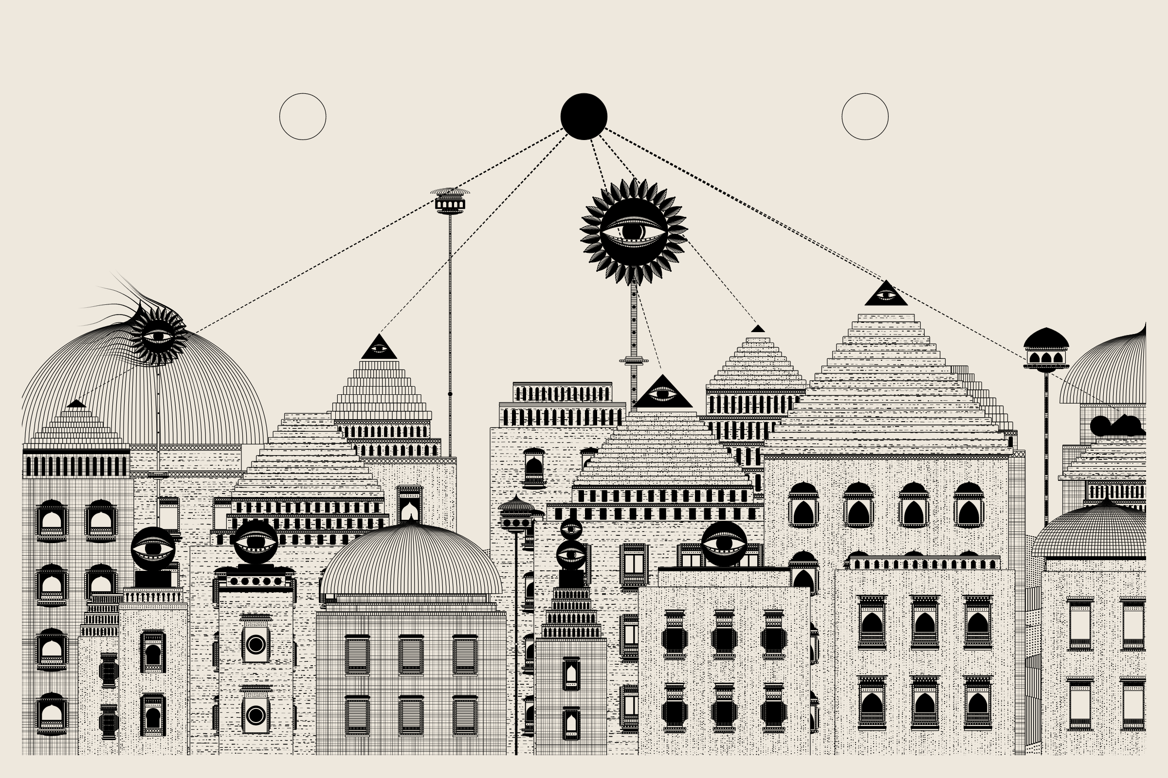 Art Blocks - Art Blocks v2 - Alan Ki Aankhen #145 - NFT # 333000145