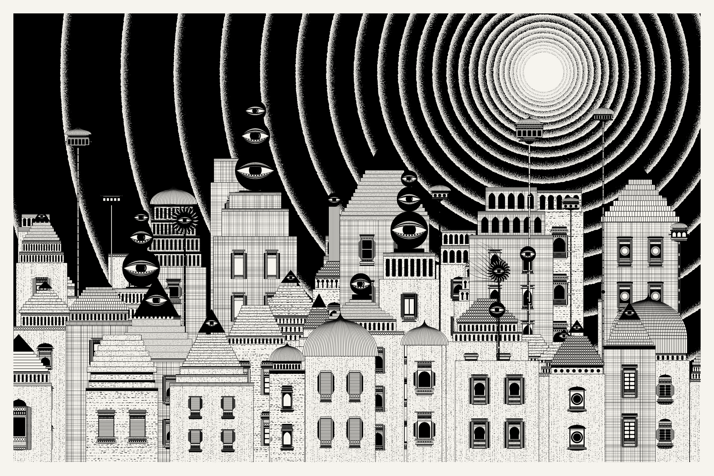 Art Blocks - Art Blocks v2 - Alan Ki Aankhen #146 - NFT # 333000146