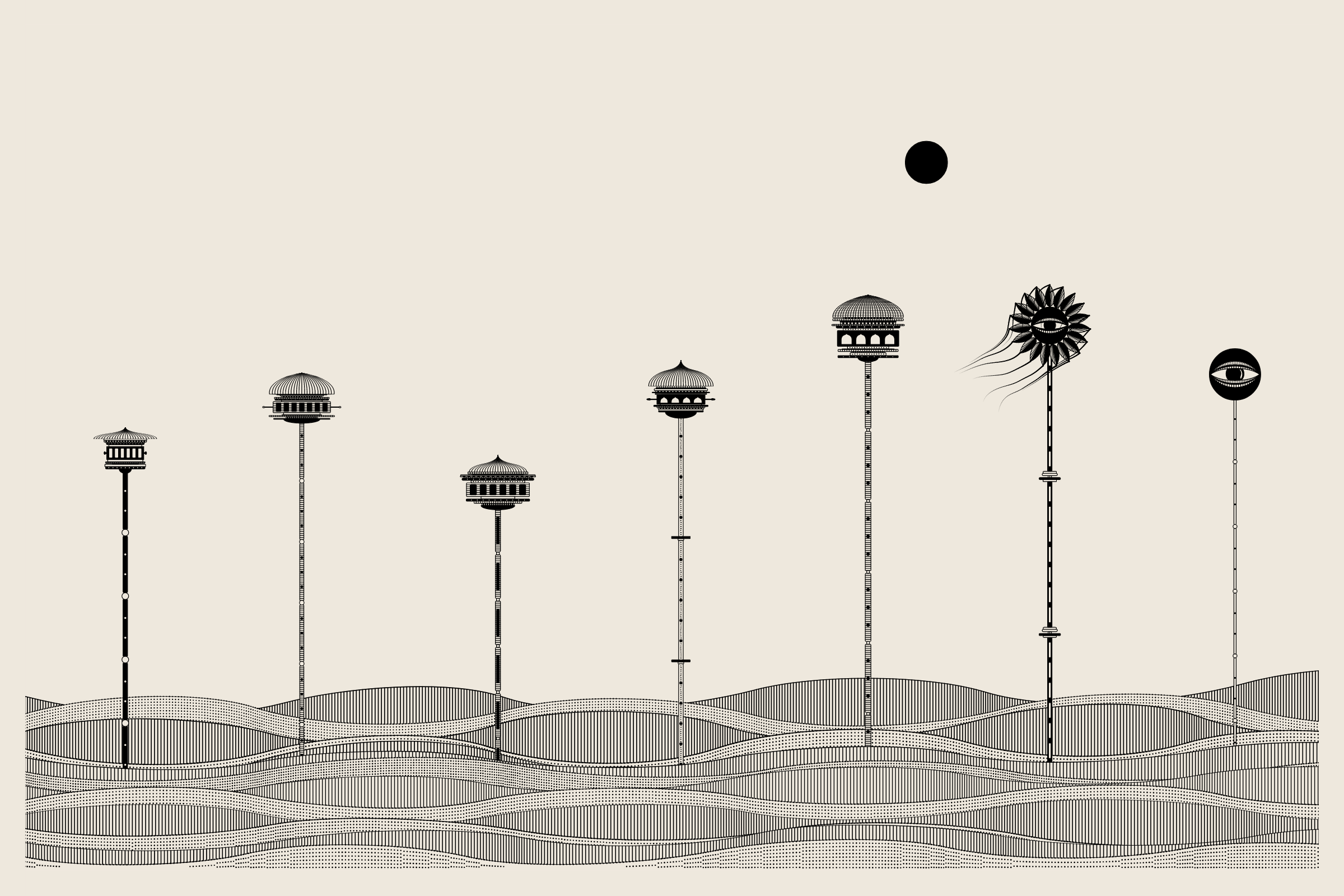 Art Blocks - Art Blocks v2 - Alan Ki Aankhen #148 - NFT # 333000148