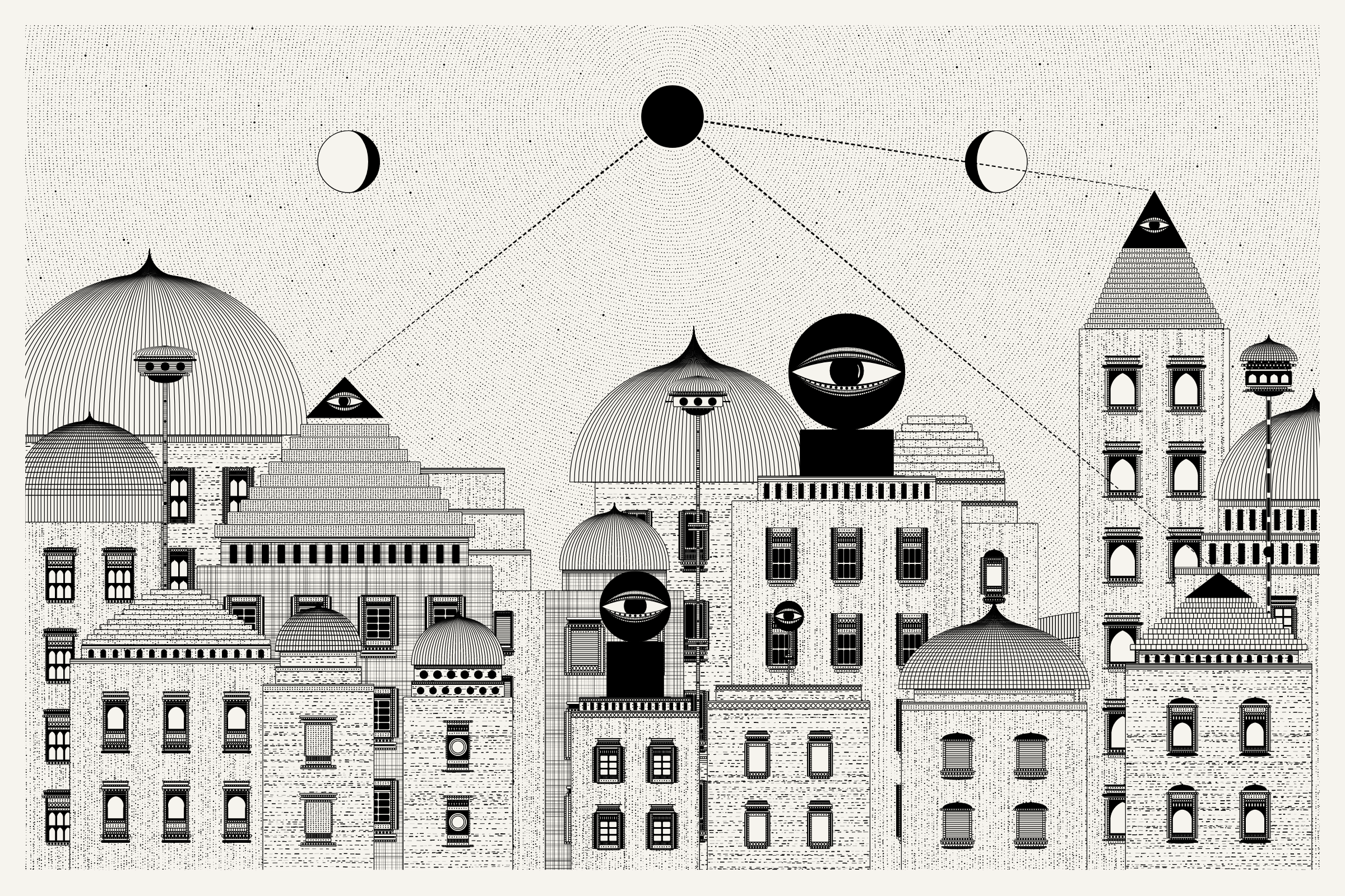 Art Blocks - Art Blocks v2 - Alan Ki Aankhen #152 - NFT # 333000152