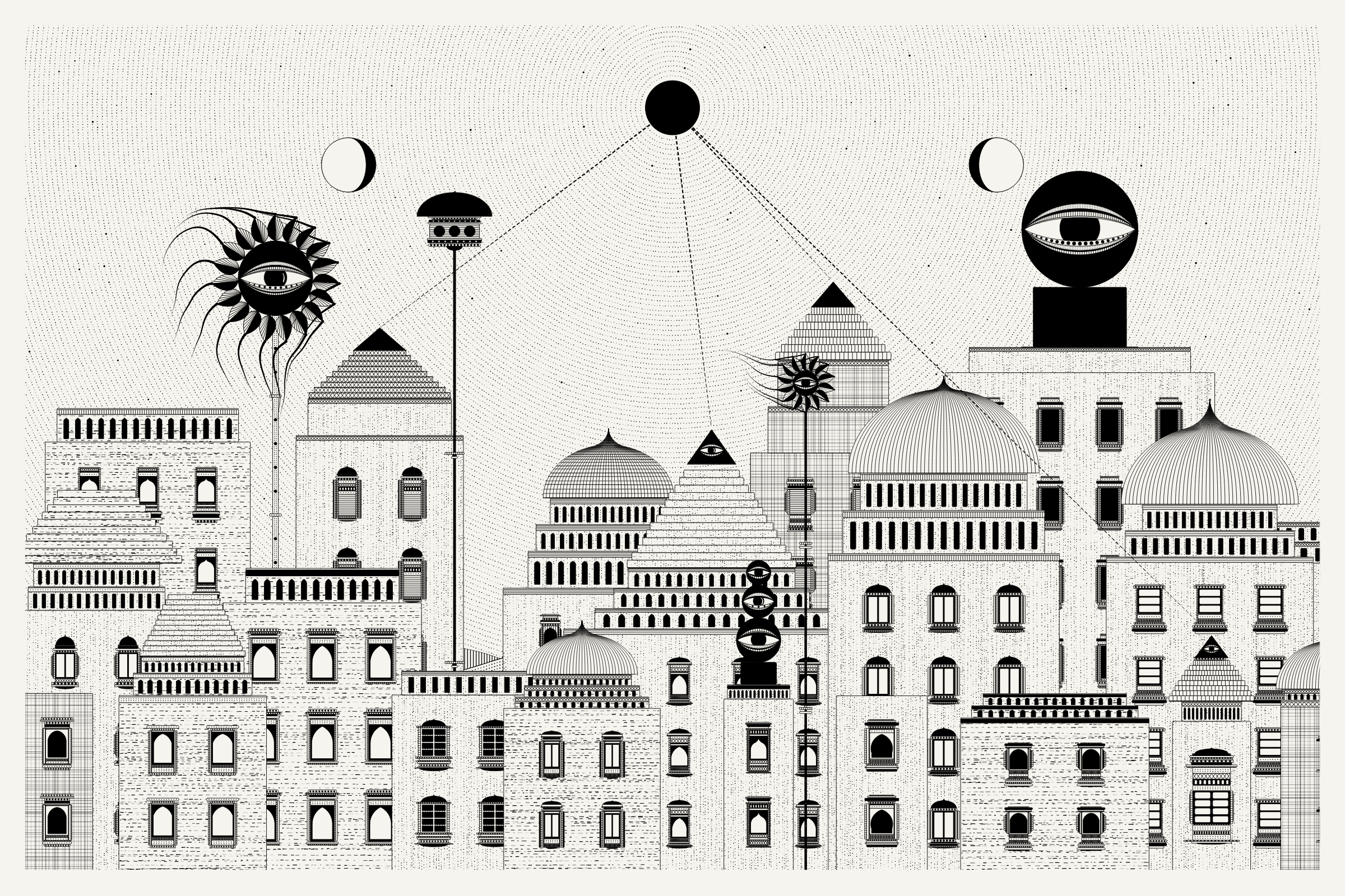 Art Blocks - Art Blocks v2 - Alan Ki Aankhen #160 - NFT # 333000160