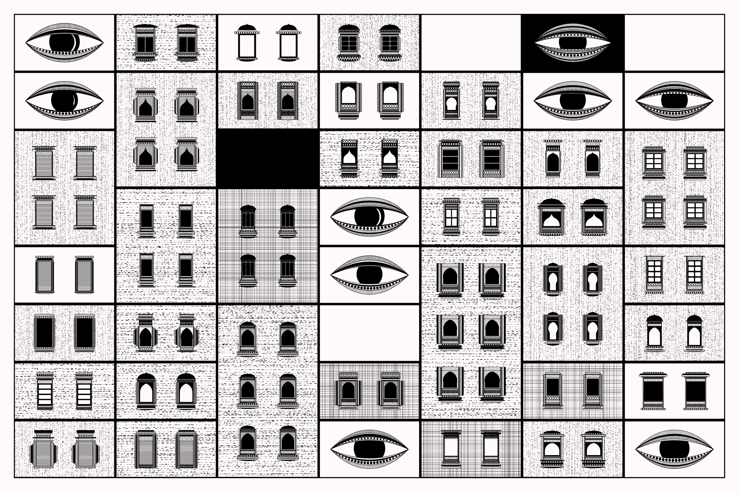 Art Blocks - Art Blocks v2 - Alan Ki Aankhen #164 - NFT # 333000164