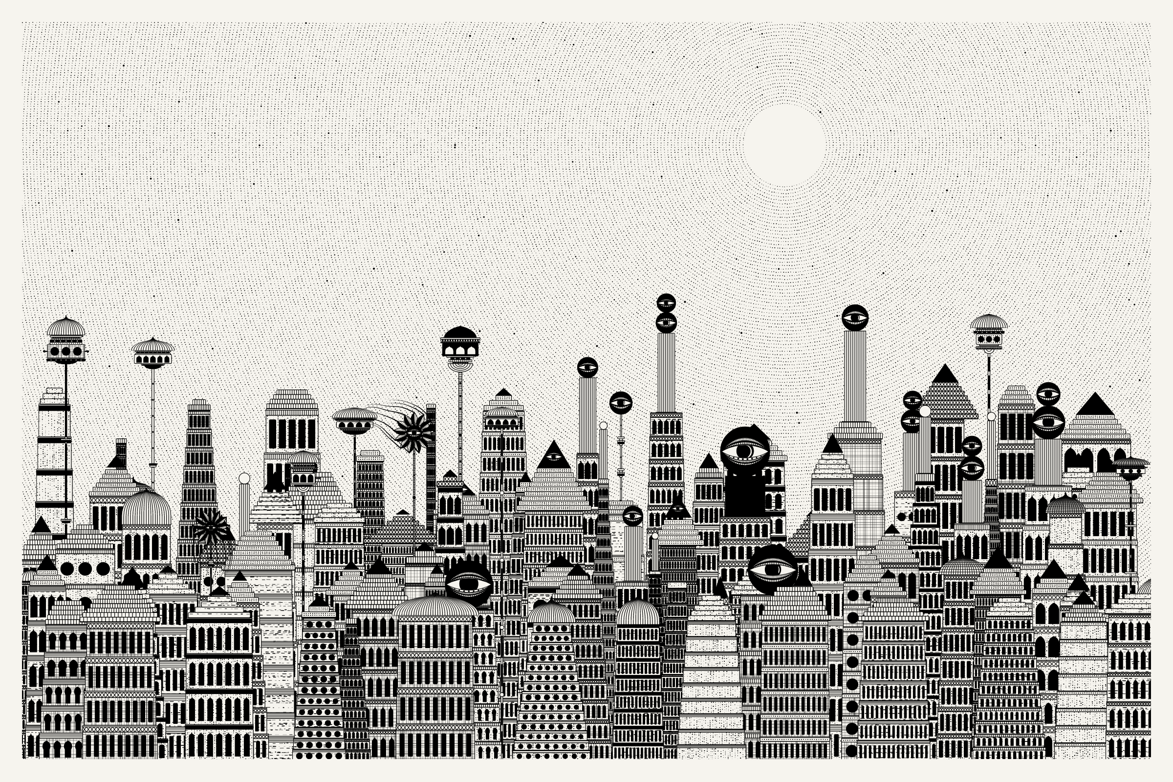 Art Blocks - Art Blocks v2 - Alan Ki Aankhen #171 - NFT # 333000171