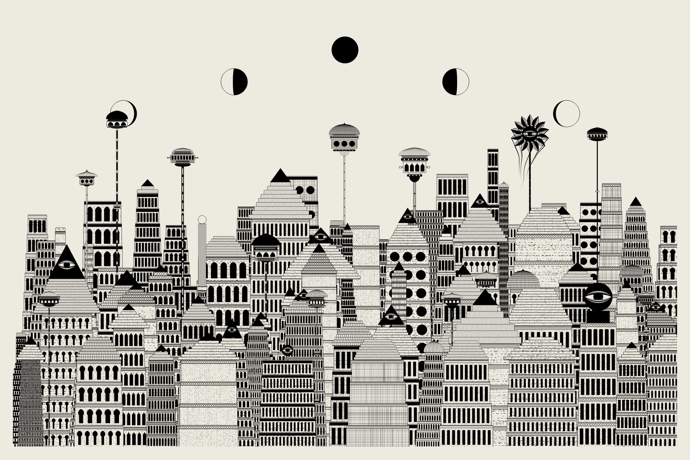 Art Blocks - Art Blocks v2 - Alan Ki Aankhen #177 - NFT # 333000177