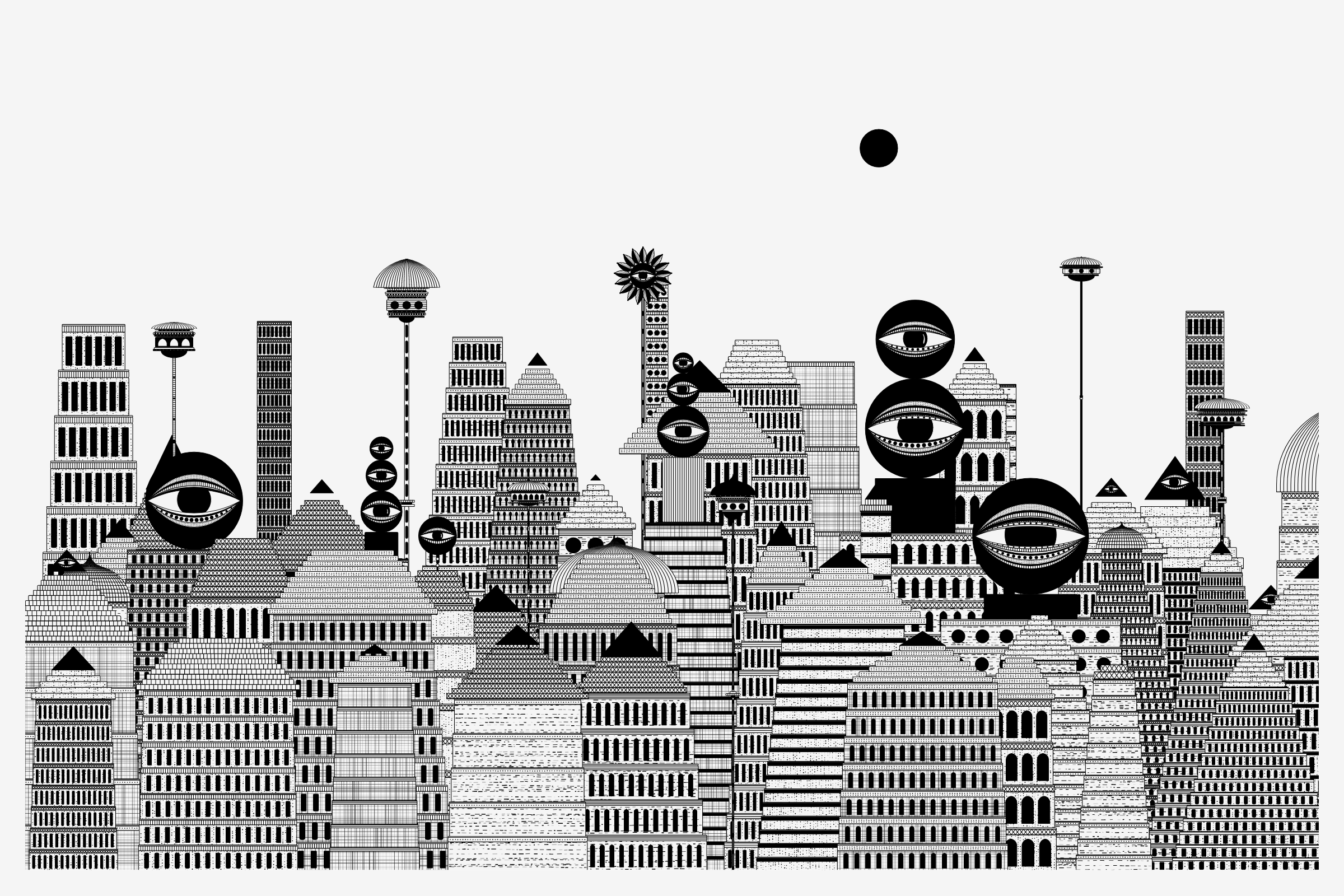 Art Blocks - Art Blocks v2 - Alan Ki Aankhen #180 - NFT # 333000180