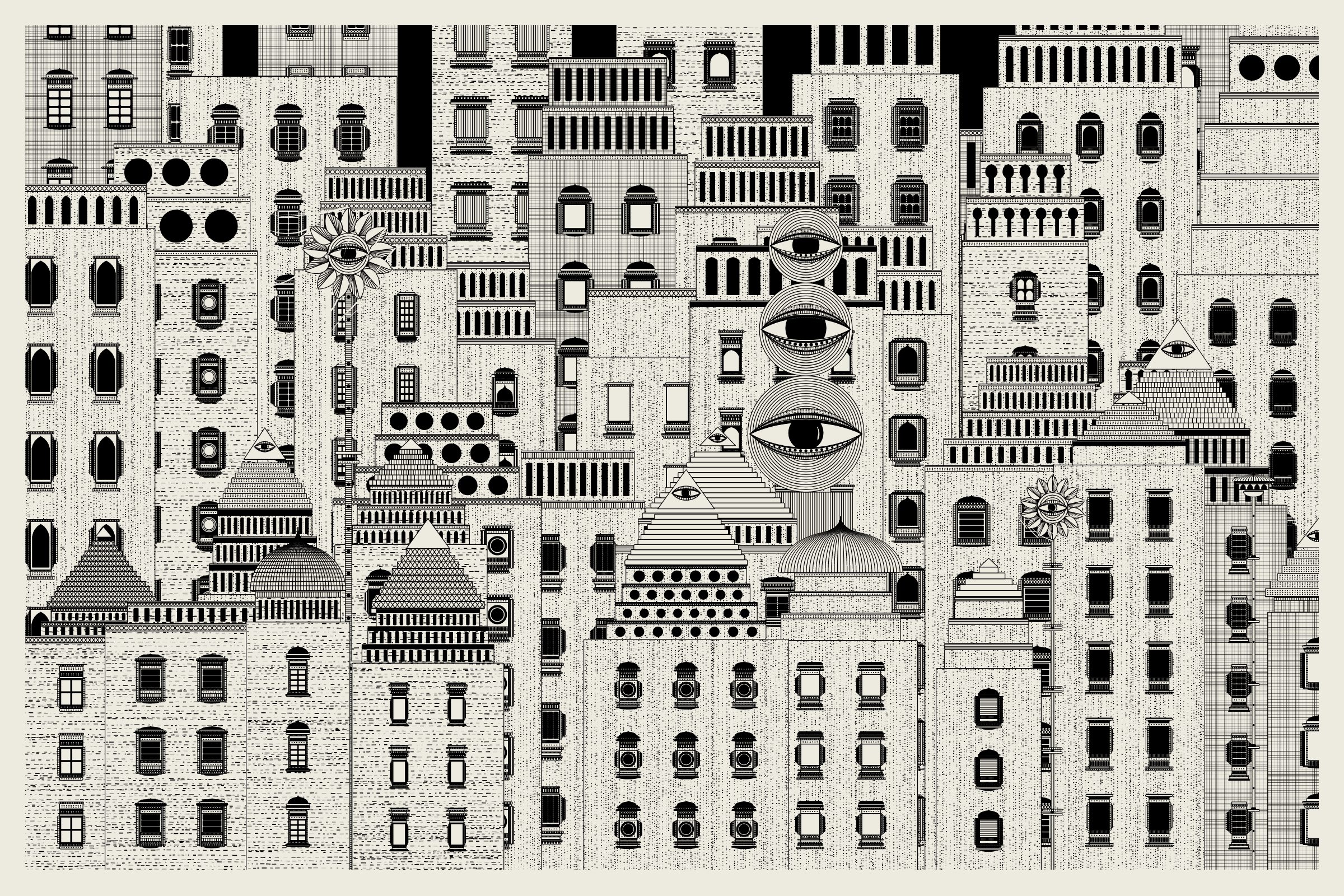 Art Blocks - Art Blocks v2 - Alan Ki Aankhen #181 - NFT # 333000181