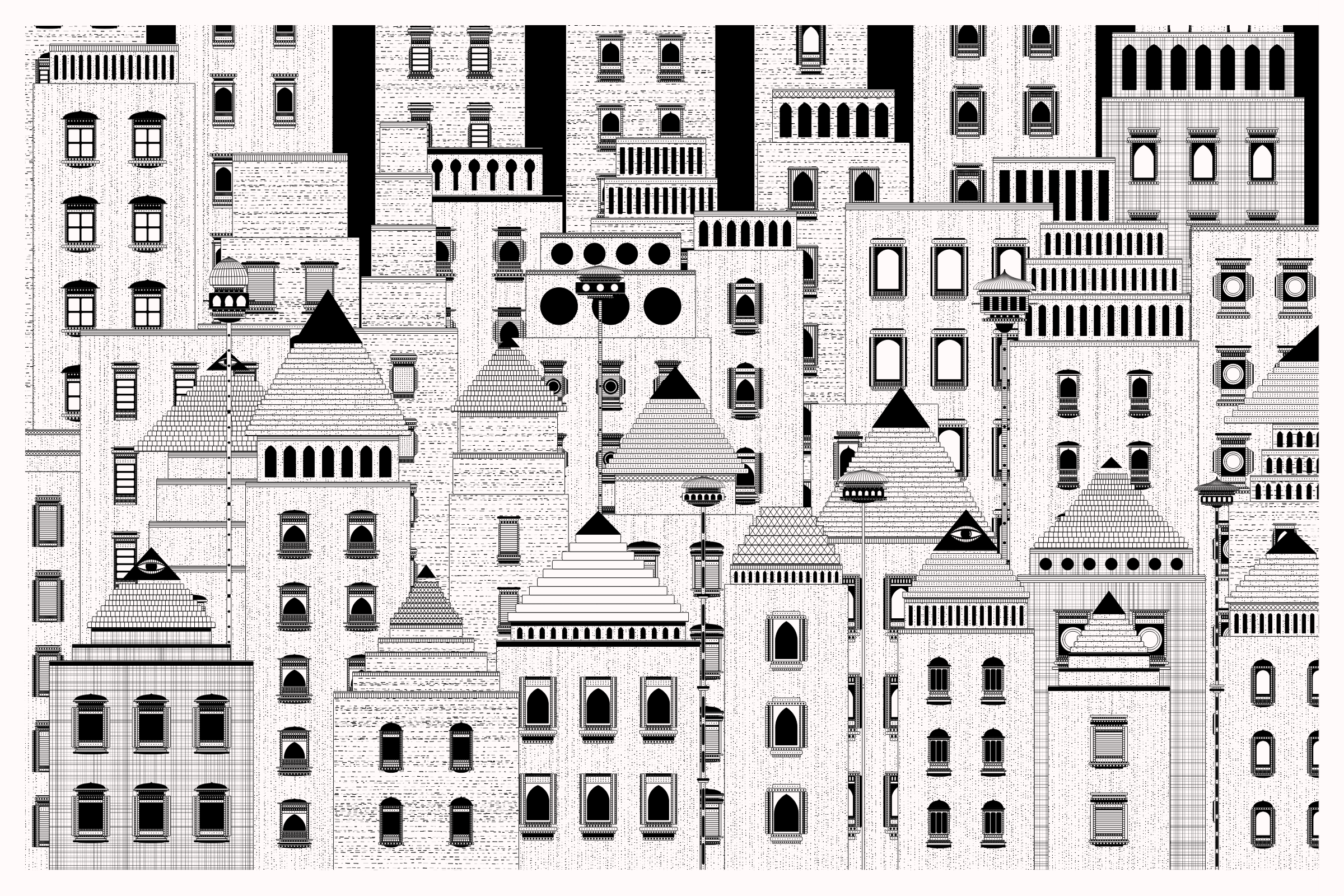 Art Blocks - Art Blocks v2 - Alan Ki Aankhen #190 - NFT # 333000190