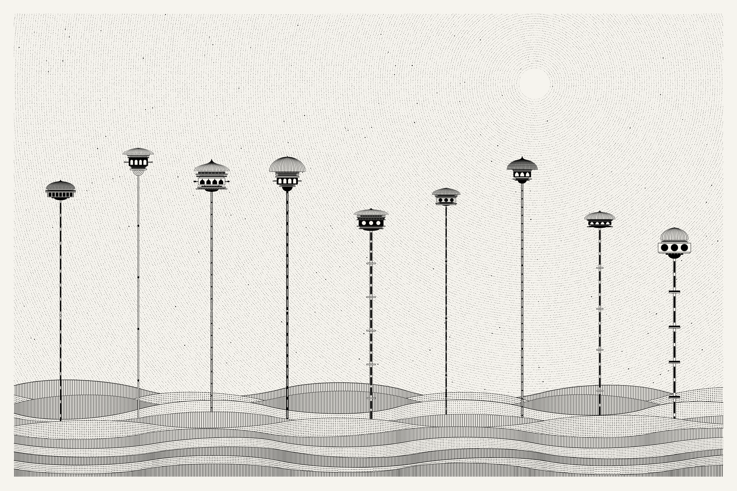 Art Blocks - Art Blocks v2 - Alan Ki Aankhen #194 - NFT # 333000194