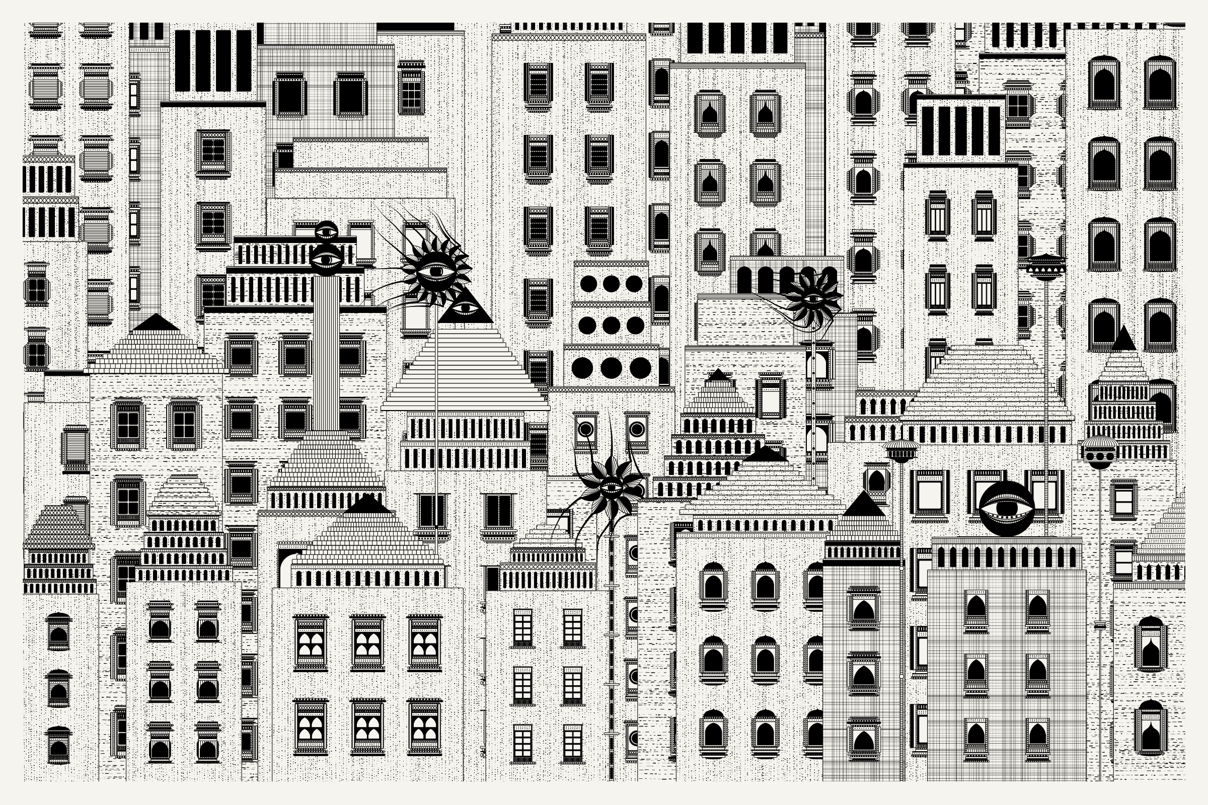 Art Blocks - Art Blocks v2 - Alan Ki Aankhen #200 - NFT # 333000200