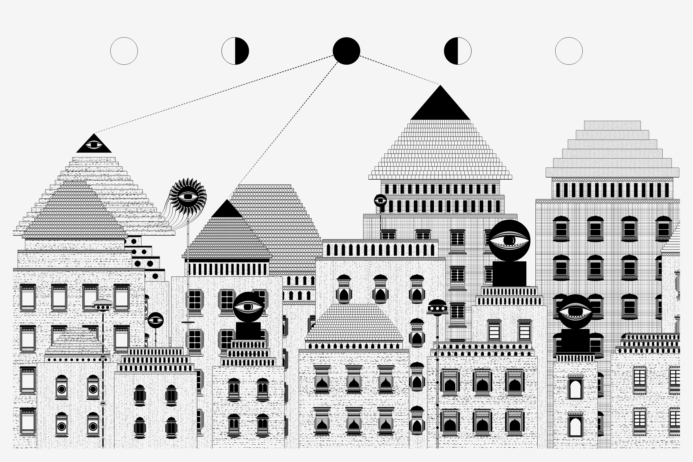 Art Blocks - Art Blocks v2 - Alan Ki Aankhen #209 - NFT # 333000209