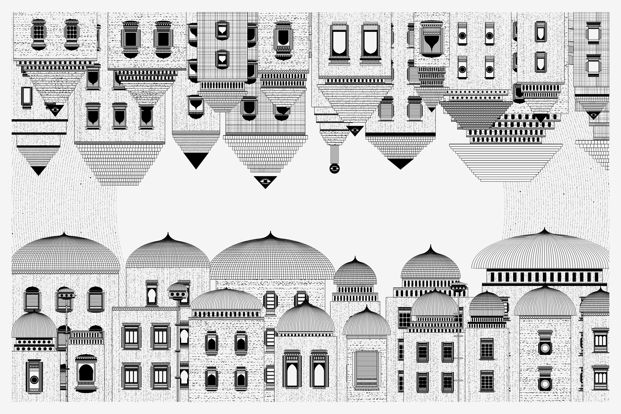 Art Blocks - Art Blocks v2 - Alan Ki Aankhen #212 - NFT # 333000212