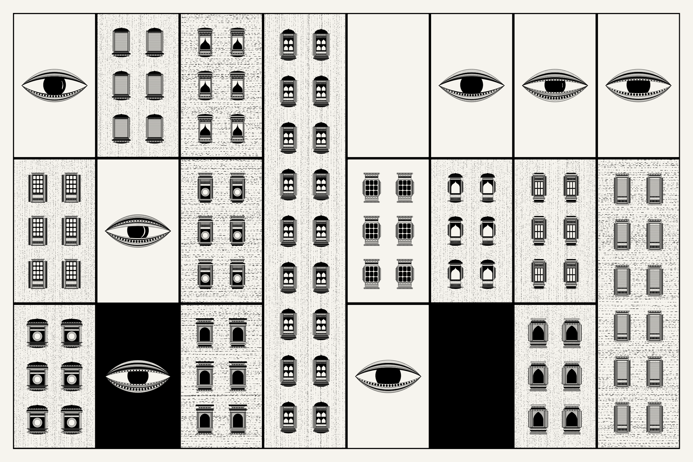 Art Blocks - Art Blocks v2 - Alan Ki Aankhen #218 - NFT # 333000218