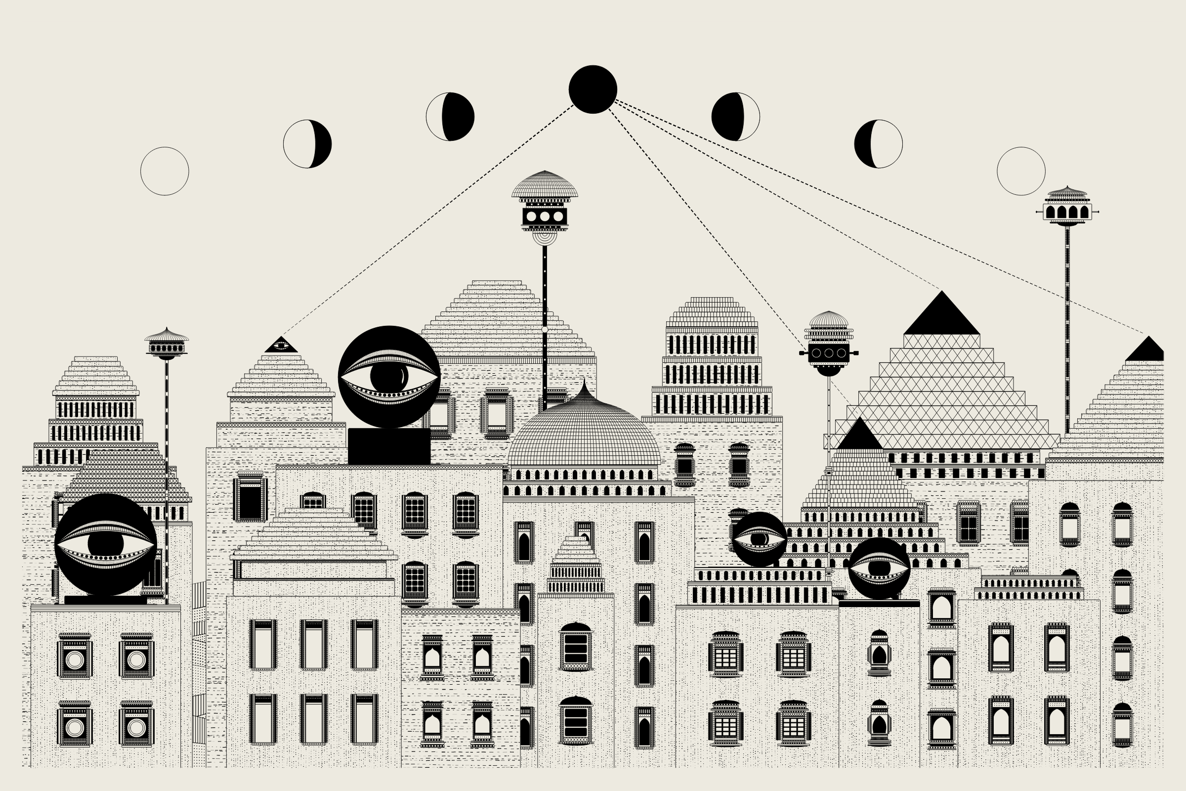 Art Blocks - Art Blocks v2 - Alan Ki Aankhen #221 - NFT # 333000221