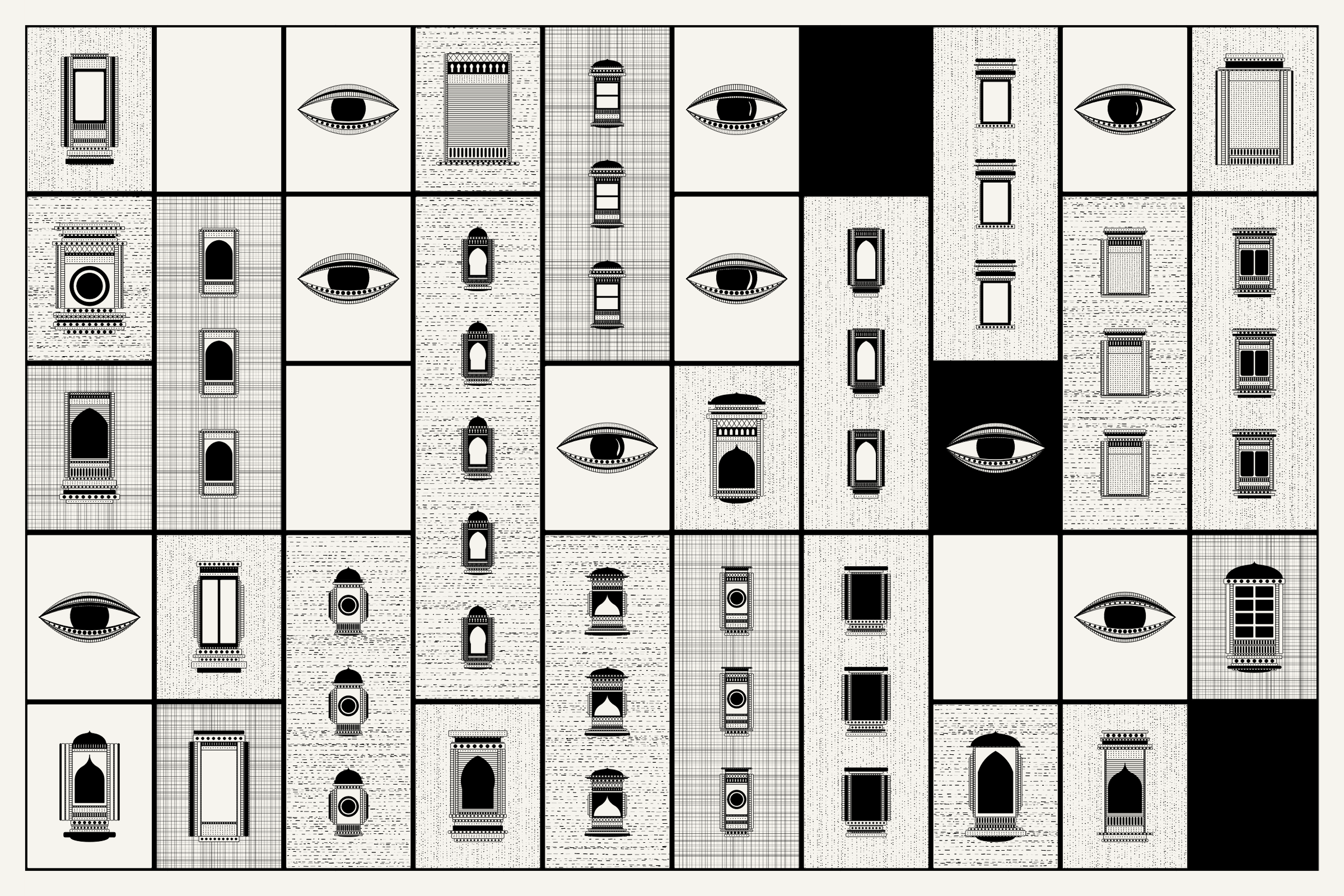 Art Blocks - Art Blocks v2 - Alan Ki Aankhen #225 - NFT # 333000225