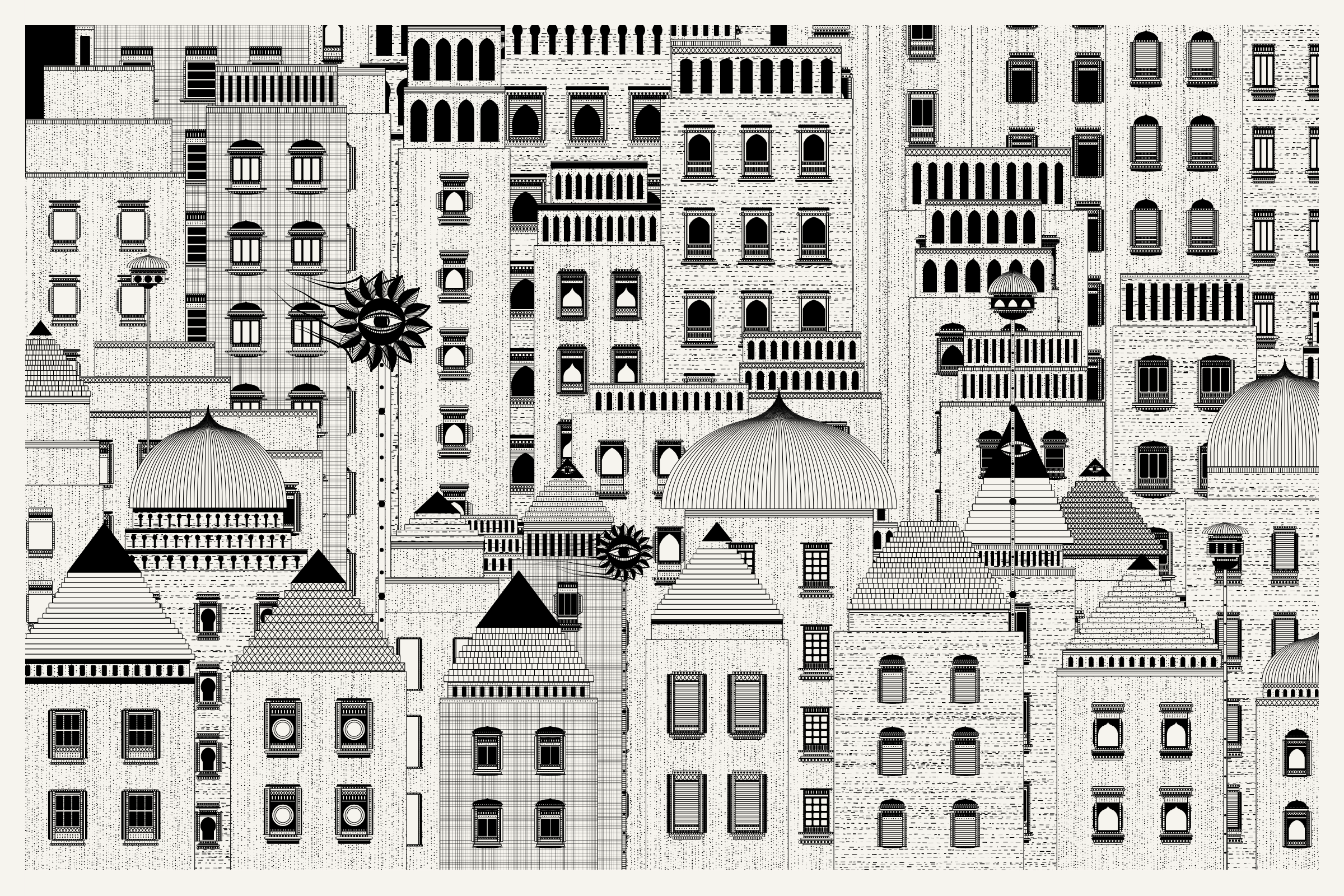 Art Blocks - Art Blocks v2 - Alan Ki Aankhen #232 - NFT # 333000232