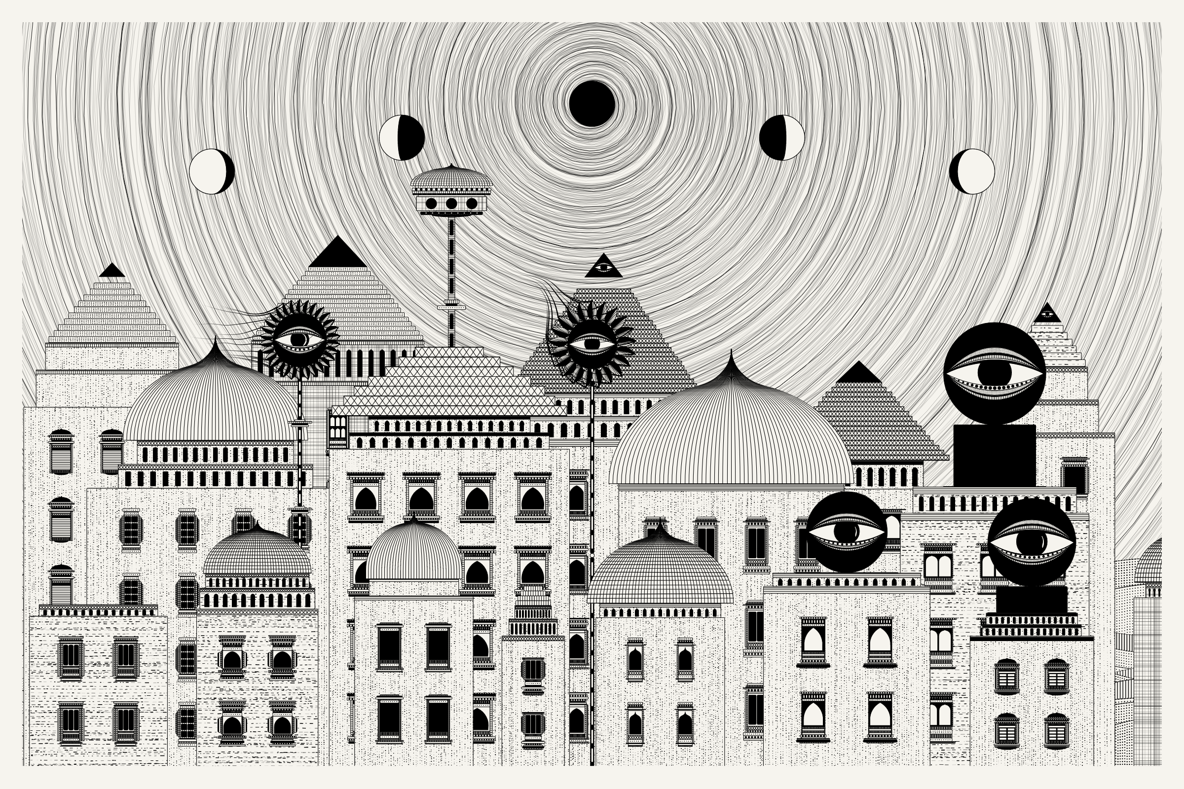 Art Blocks - Art Blocks v2 - Alan Ki Aankhen #234 - NFT # 333000234