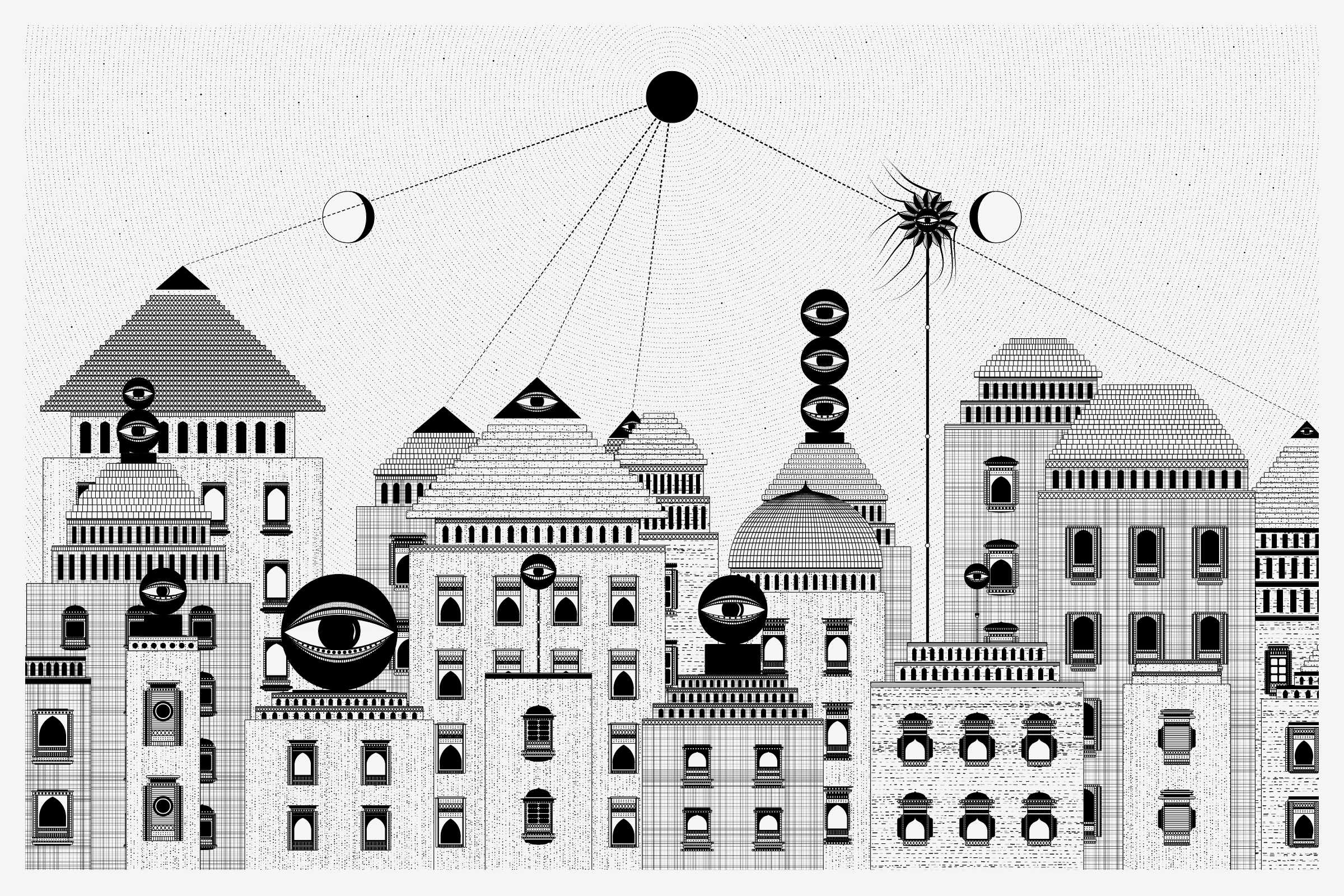 Art Blocks - Art Blocks v2 - Alan Ki Aankhen #240 - NFT # 333000240