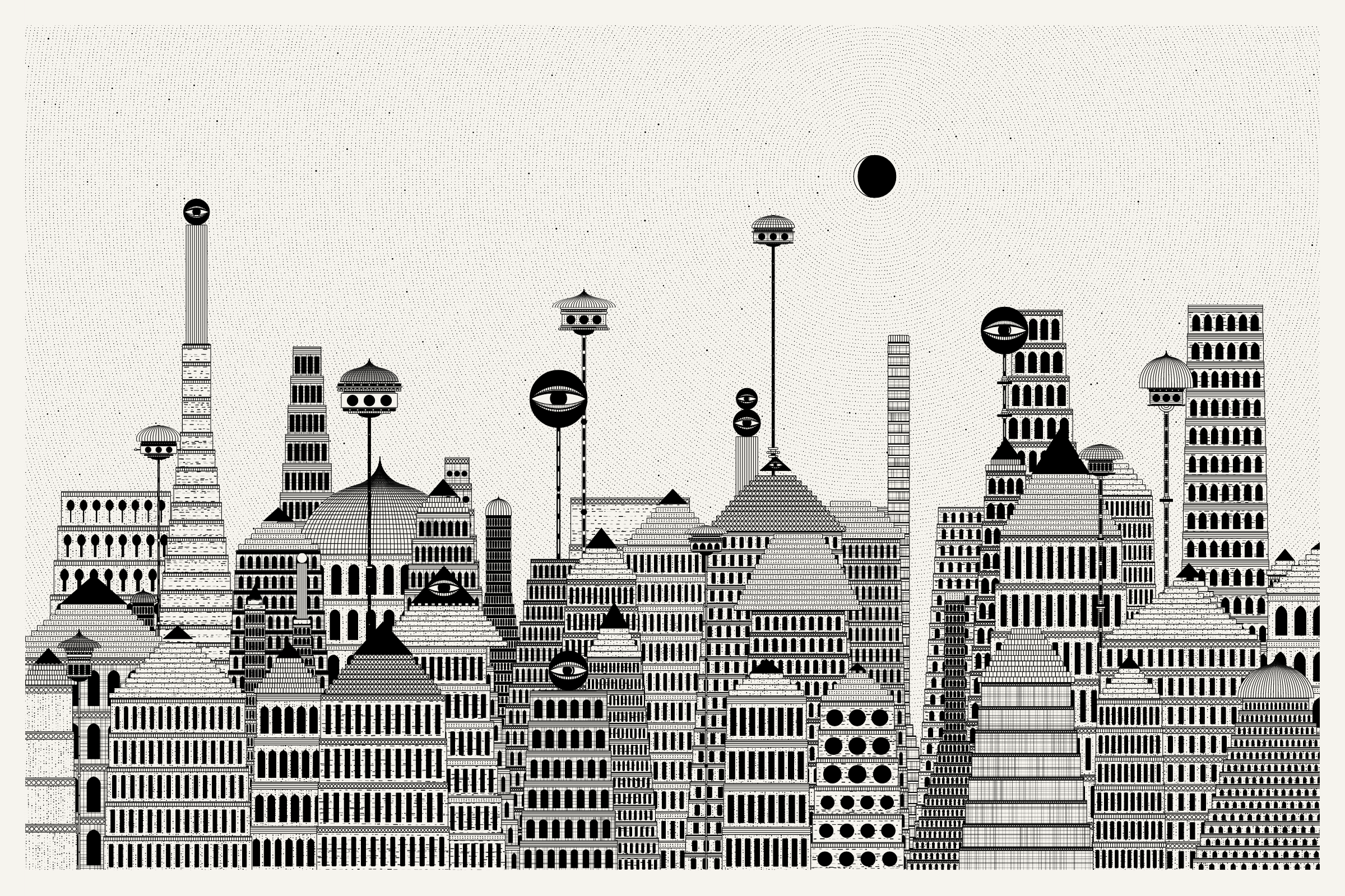 Art Blocks - Art Blocks v2 - Alan Ki Aankhen #247 - NFT # 333000247