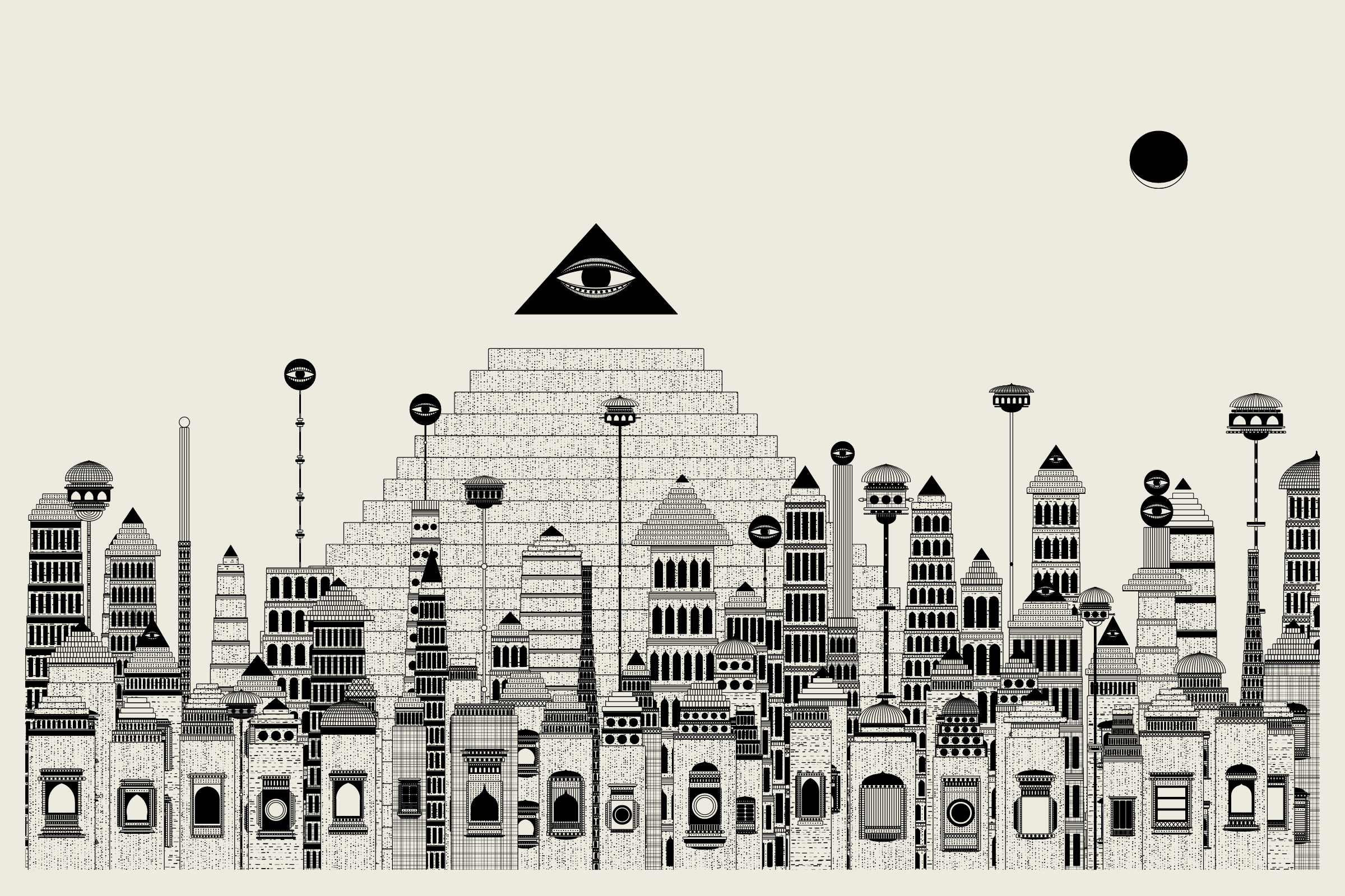 Art Blocks - Art Blocks v2 - Alan Ki Aankhen #248 - NFT # 333000248