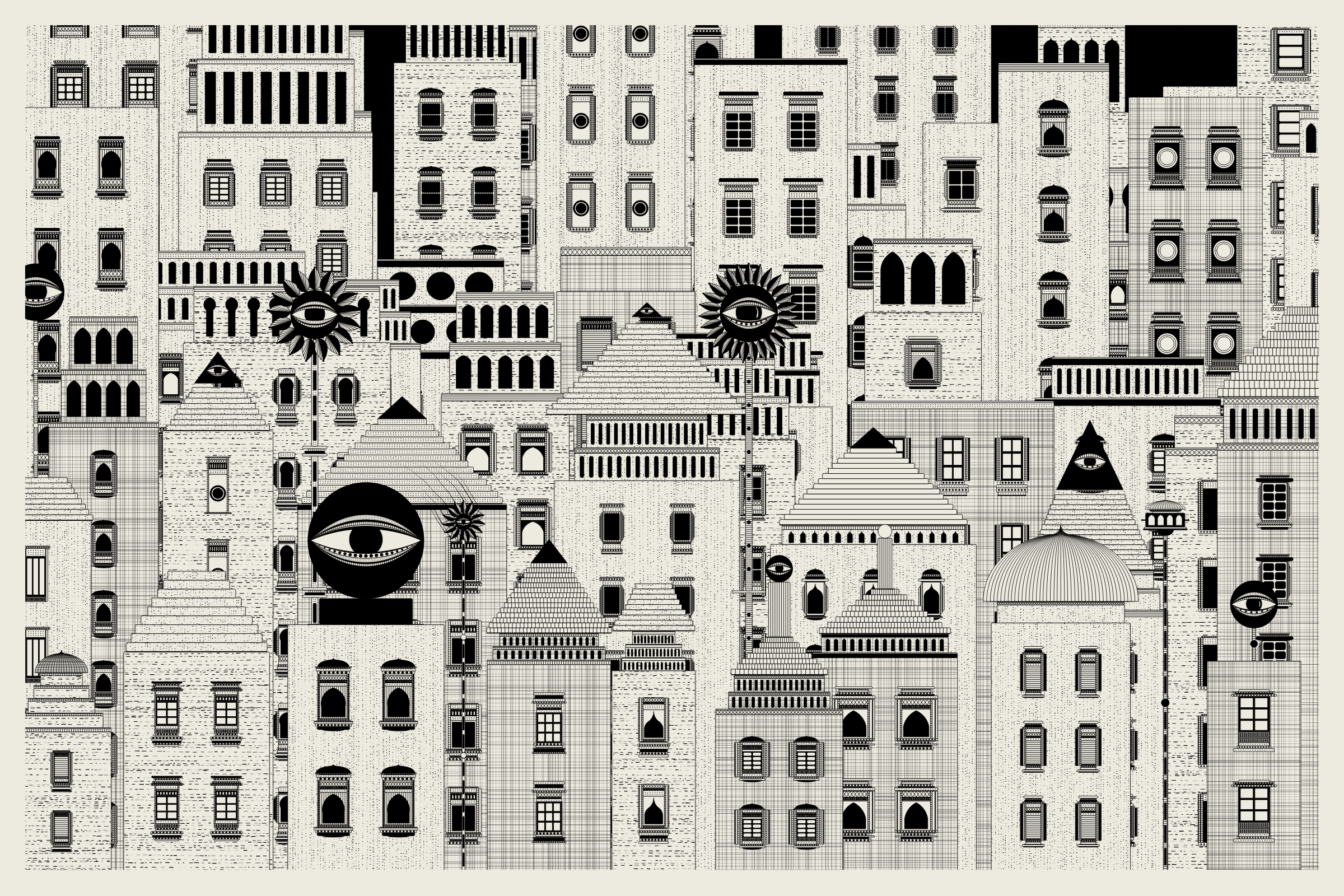 Art Blocks - Art Blocks v2 - Alan Ki Aankhen #249 - NFT # 333000249