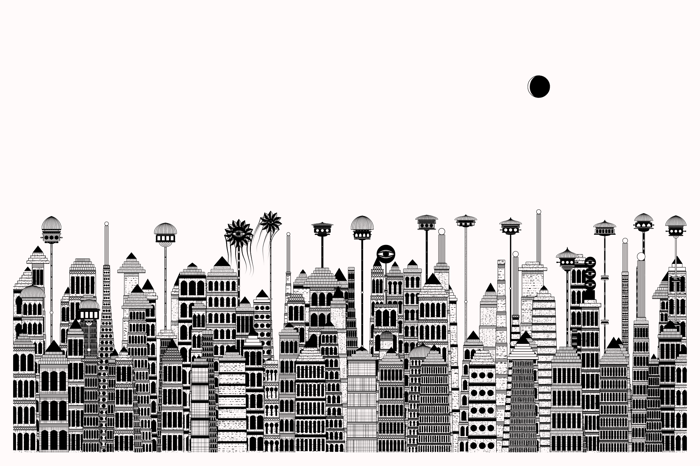 Art Blocks - Art Blocks v2 - Alan Ki Aankhen #258 - NFT # 333000258