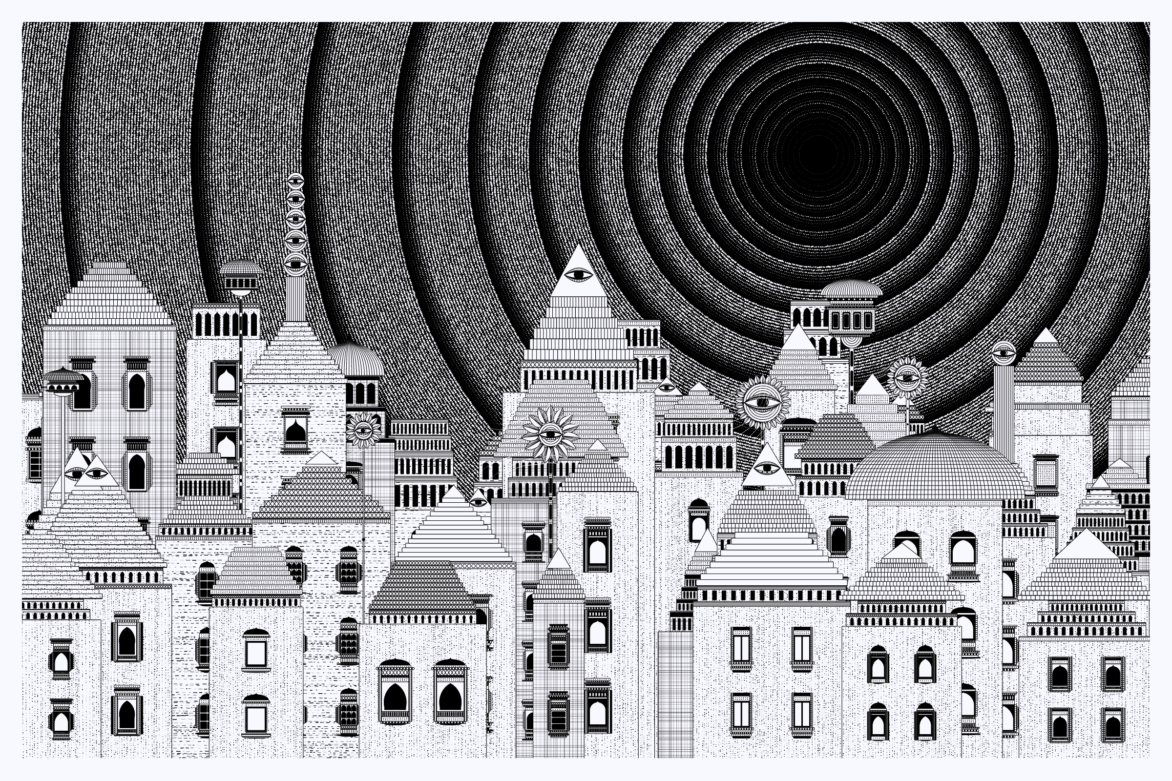 Art Blocks - Art Blocks v2 - Alan Ki Aankhen #269 - NFT # 333000269