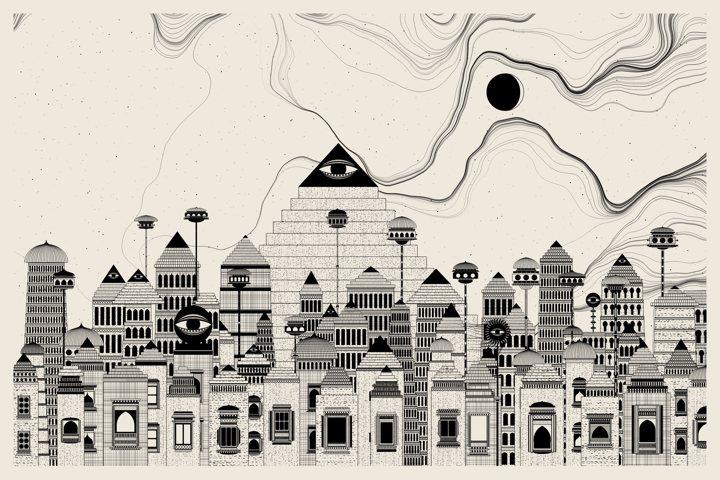 Art Blocks - Art Blocks v2 - Alan Ki Aankhen #272 - NFT # 333000272