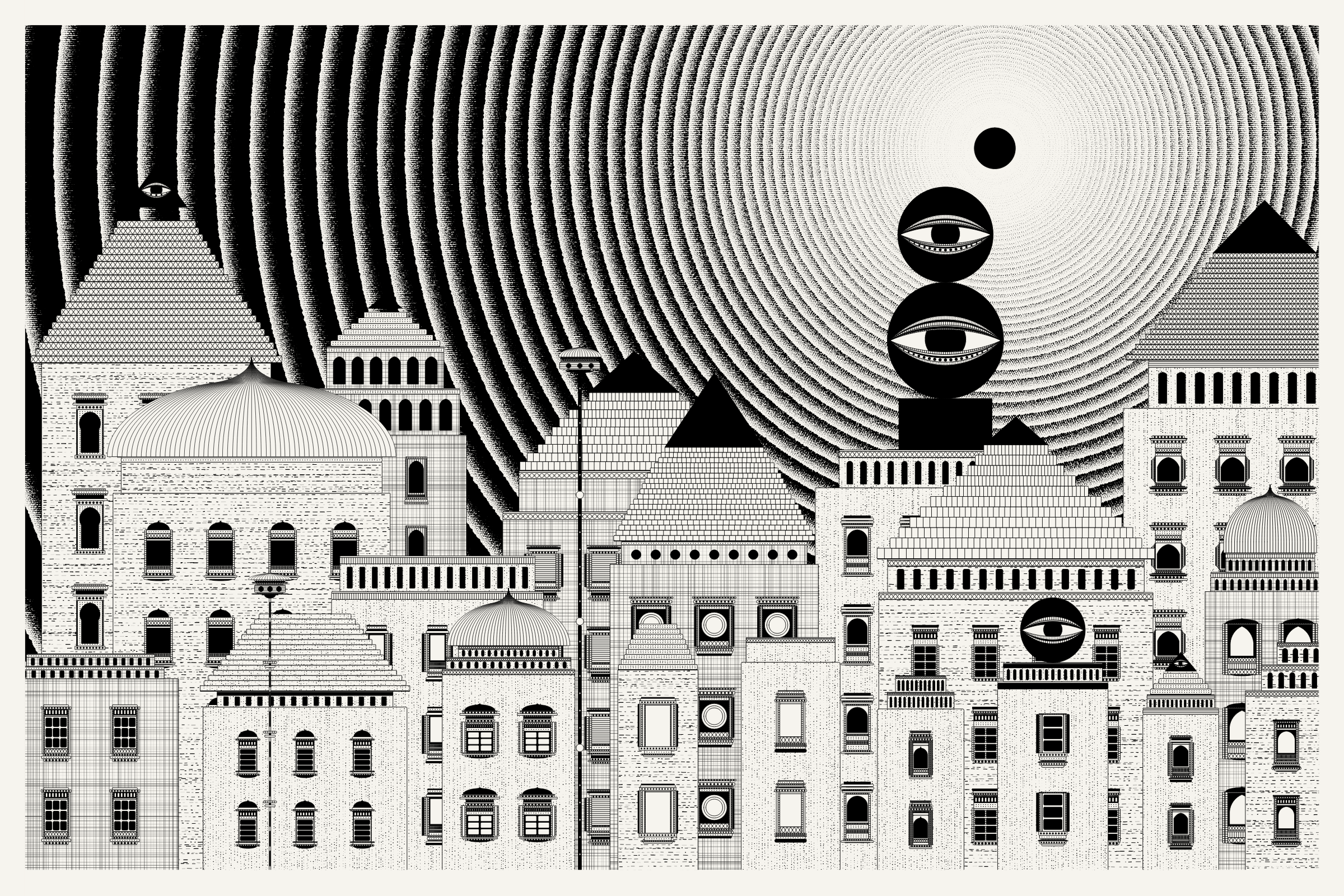 Art Blocks - Art Blocks v2 - Alan Ki Aankhen #274 - NFT # 333000274