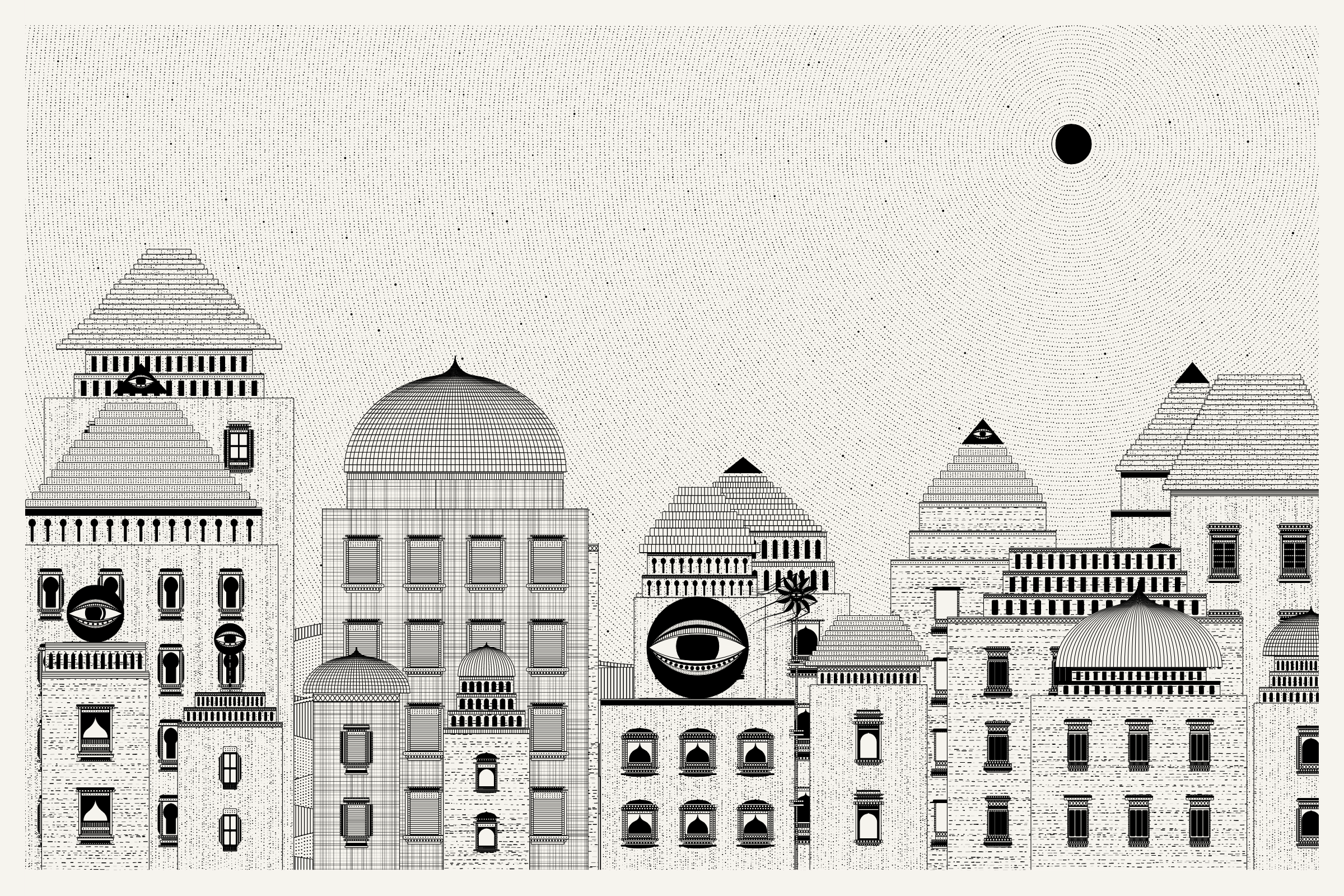 Art Blocks - Art Blocks v2 - Alan Ki Aankhen #276 - NFT # 333000276