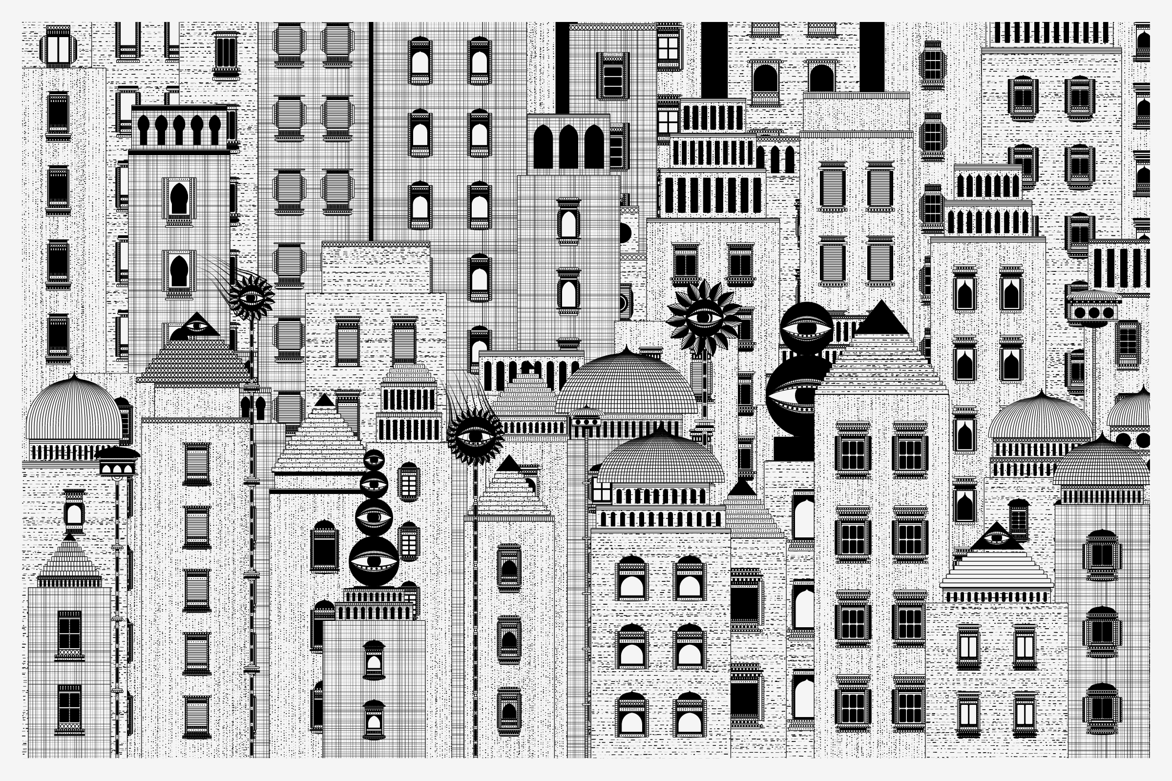 Art Blocks - Art Blocks v2 - Alan Ki Aankhen #279 - NFT # 333000279