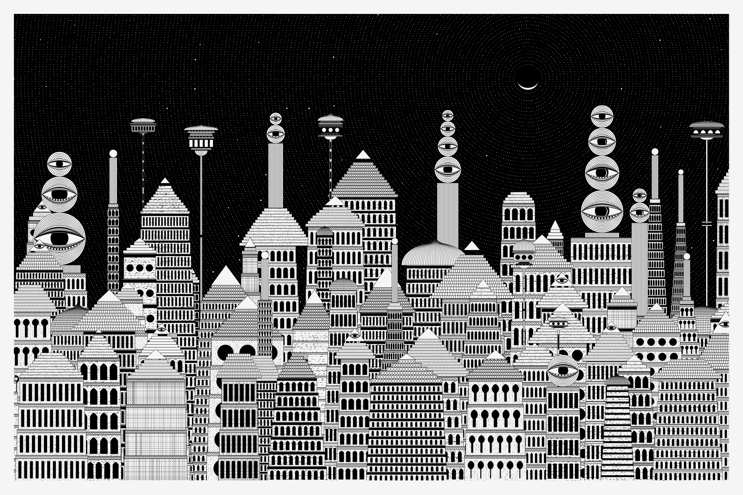 Art Blocks - Art Blocks v2 - Alan Ki Aankhen #281 - NFT # 333000281