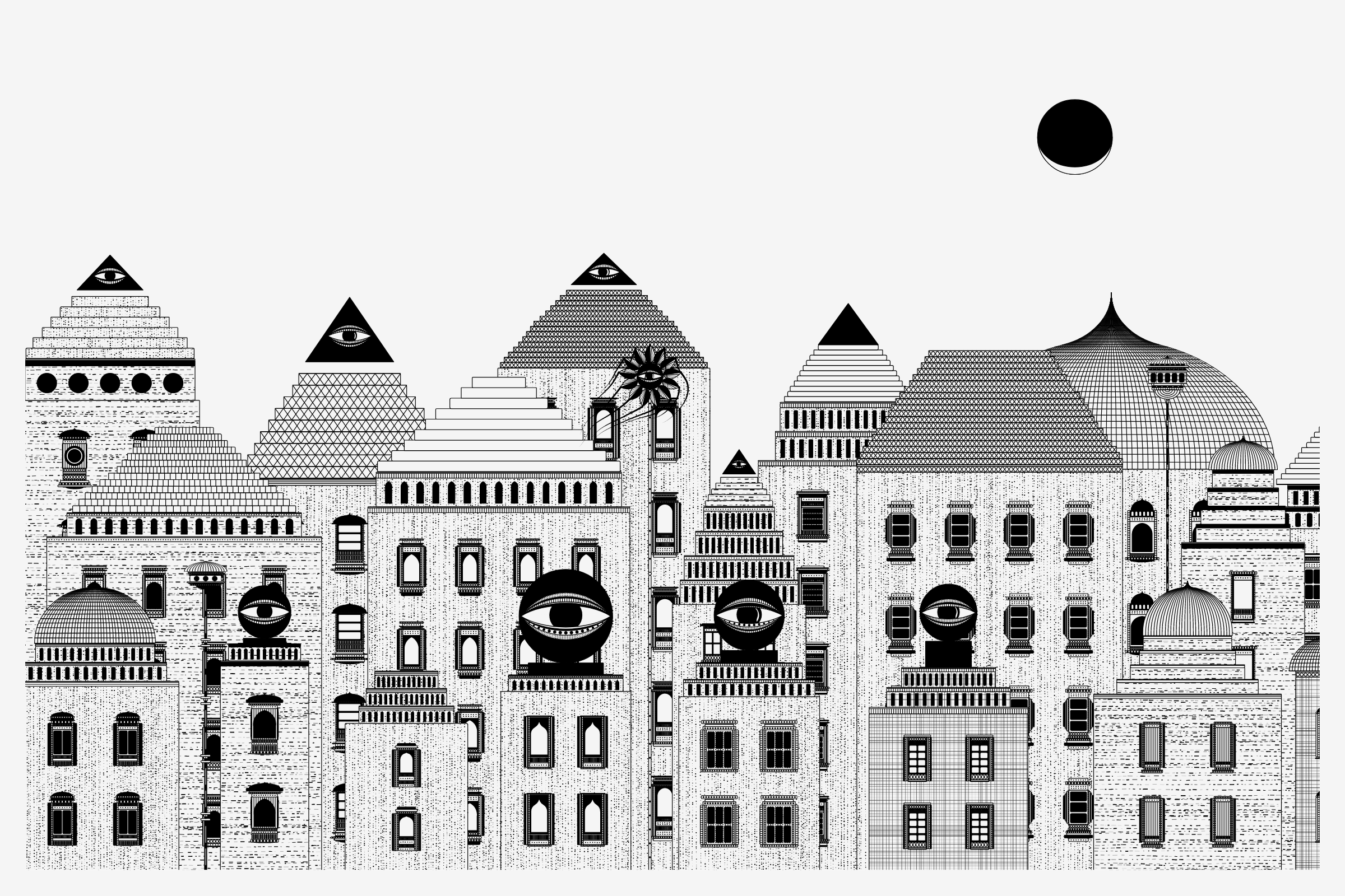 Art Blocks - Art Blocks v2 - Alan Ki Aankhen #284 - NFT # 333000284