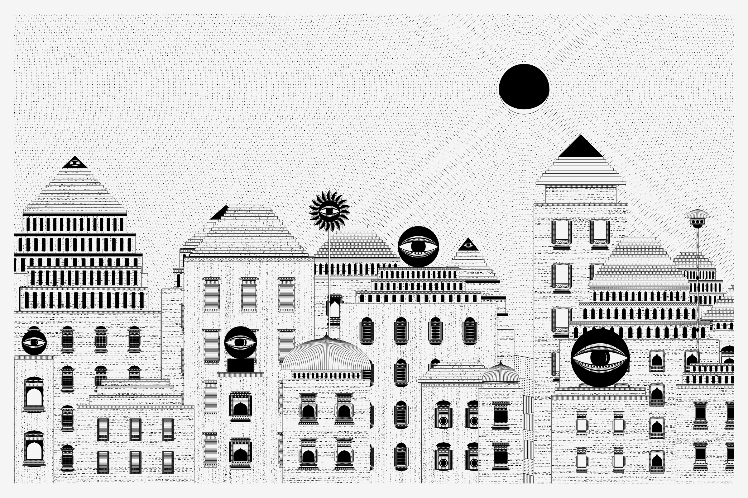 Art Blocks - Art Blocks v2 - Alan Ki Aankhen #290 - NFT # 333000290