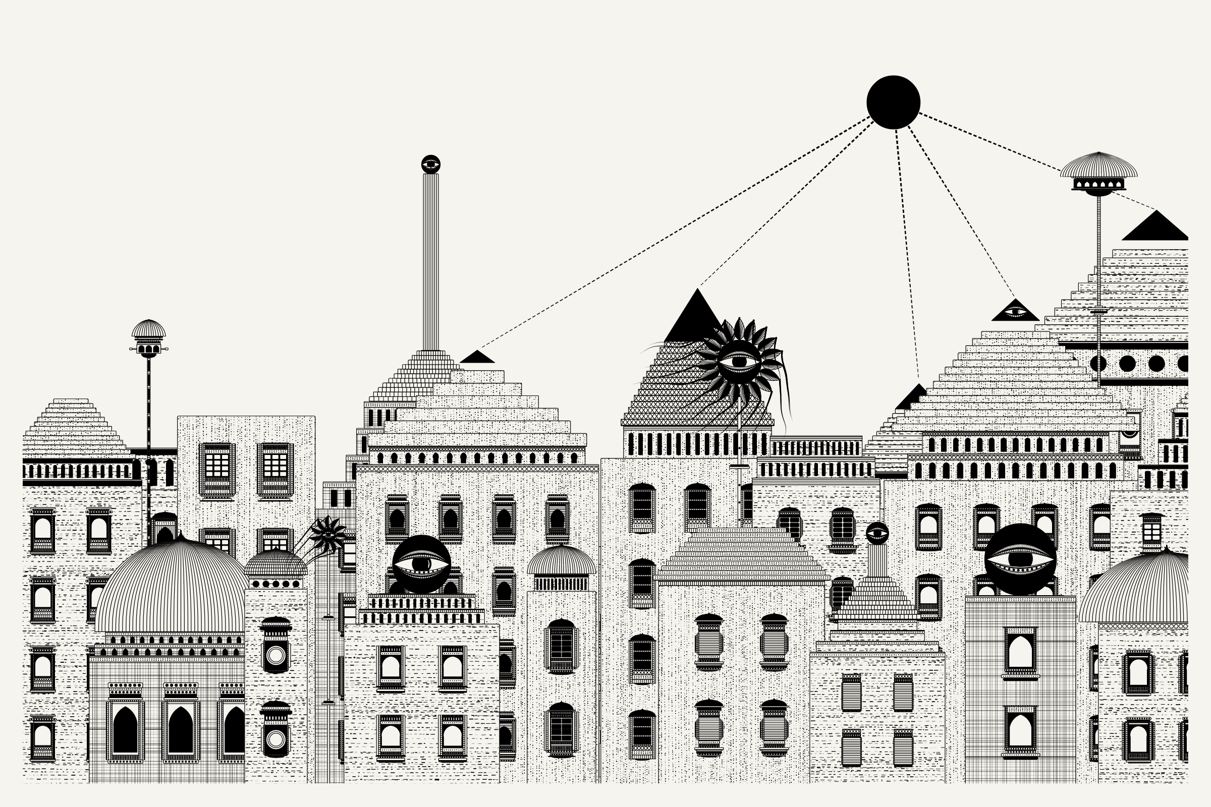 Art Blocks - Art Blocks v2 - Alan Ki Aankhen #294 - NFT # 333000294