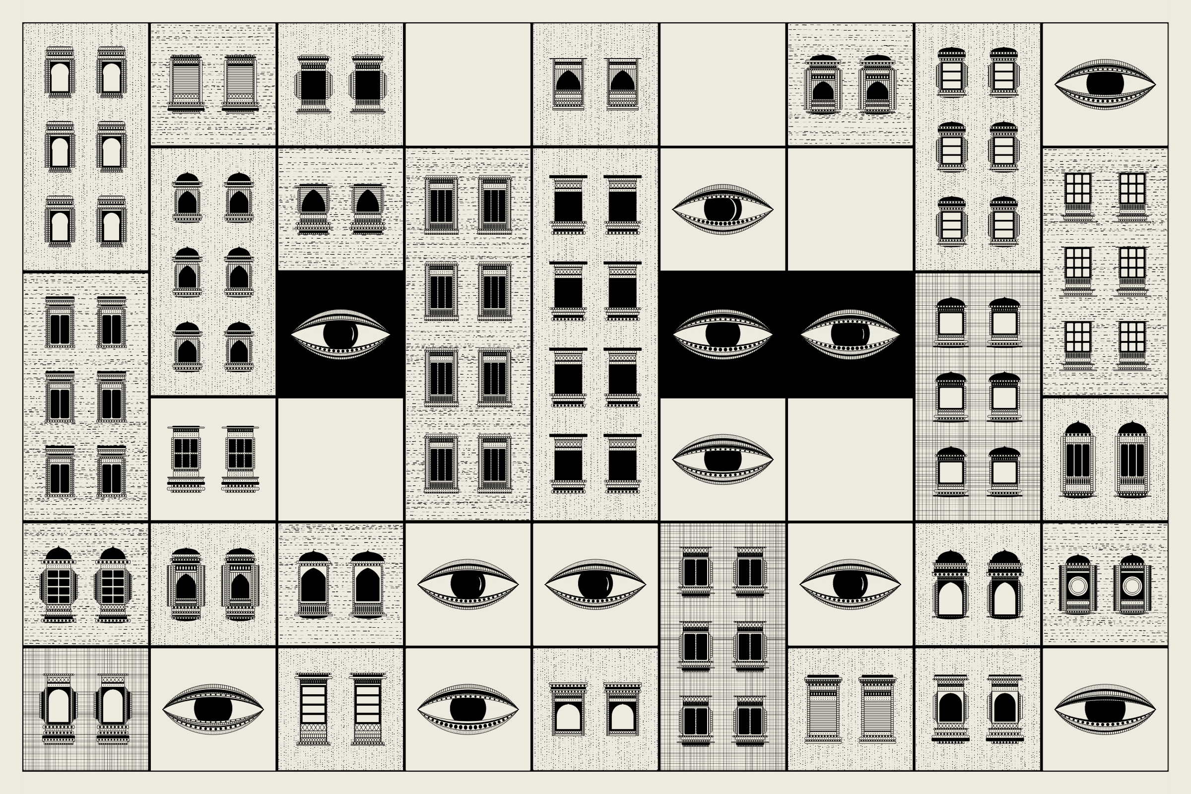 Art Blocks - Art Blocks v2 - Alan Ki Aankhen #299 - NFT # 333000299