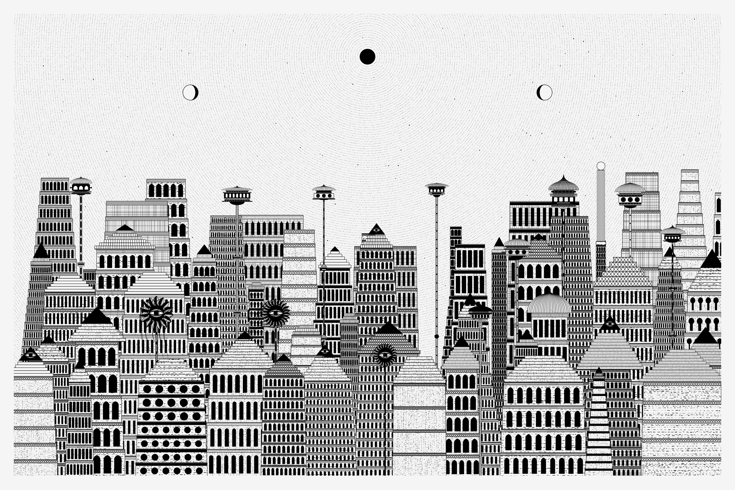 Art Blocks - Art Blocks v2 - Alan Ki Aankhen #311 - NFT # 333000311