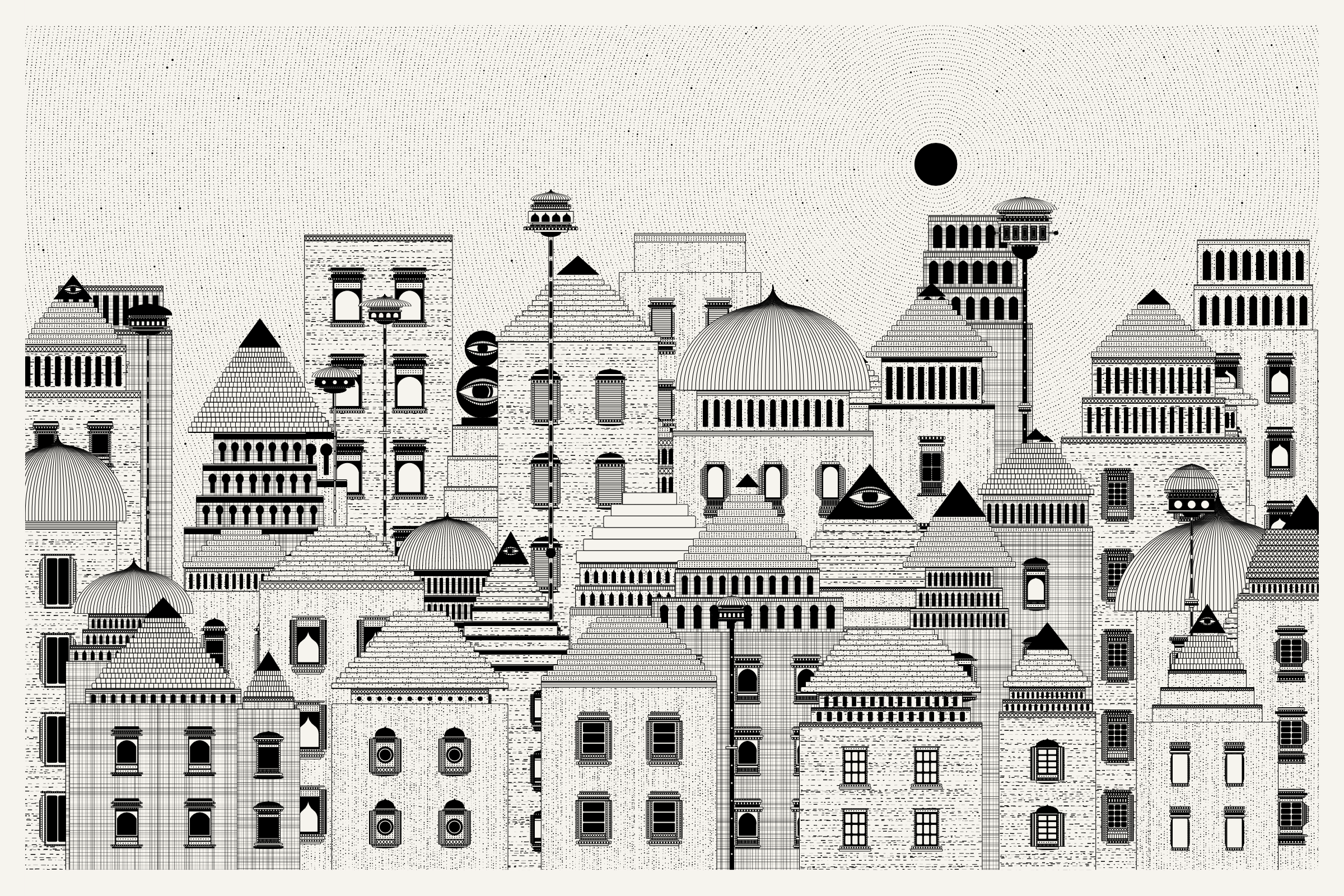 Art Blocks - Art Blocks v2 - Alan Ki Aankhen #314 - NFT # 333000314