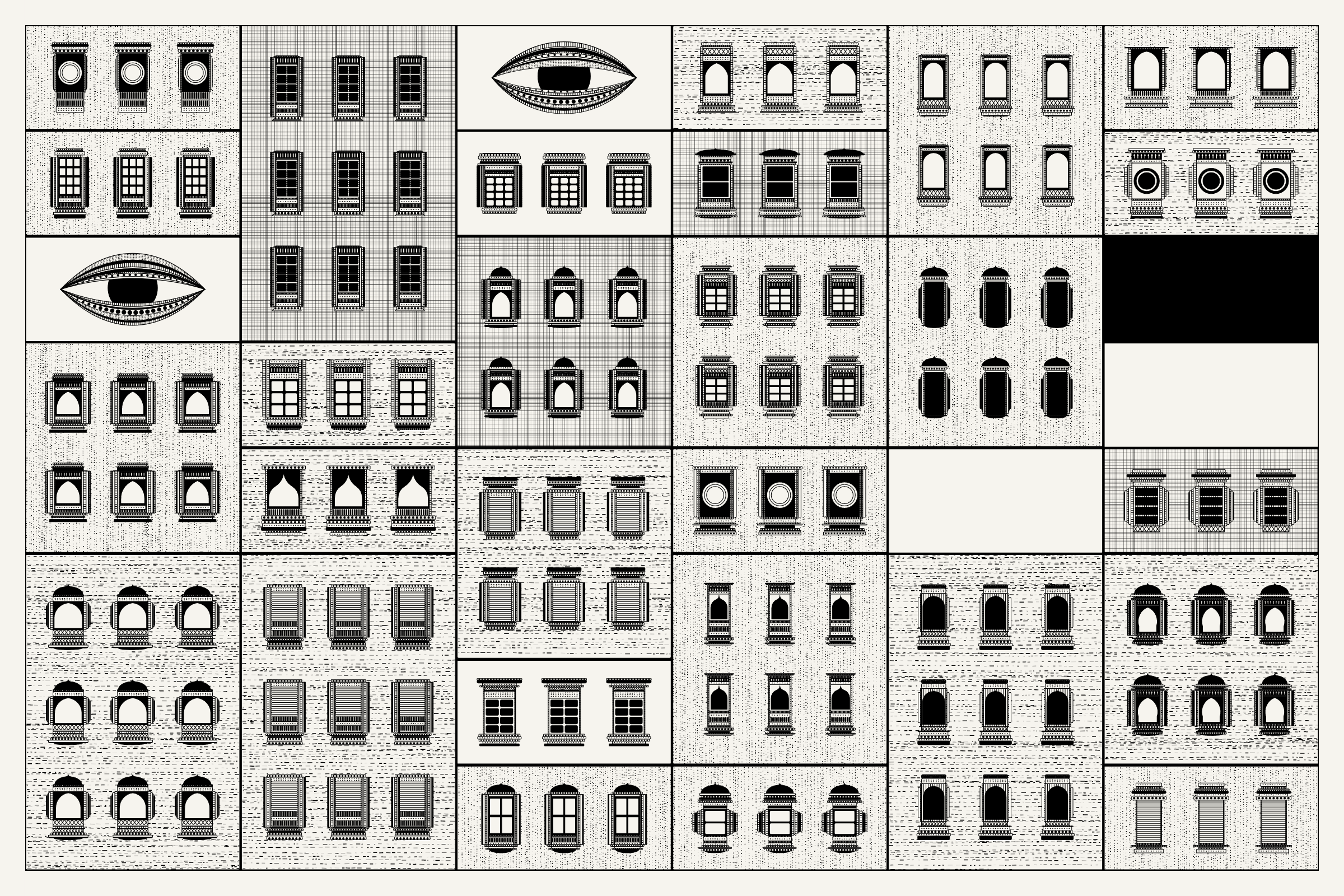 Art Blocks - Art Blocks v2 - Alan Ki Aankhen #319 - NFT # 333000319