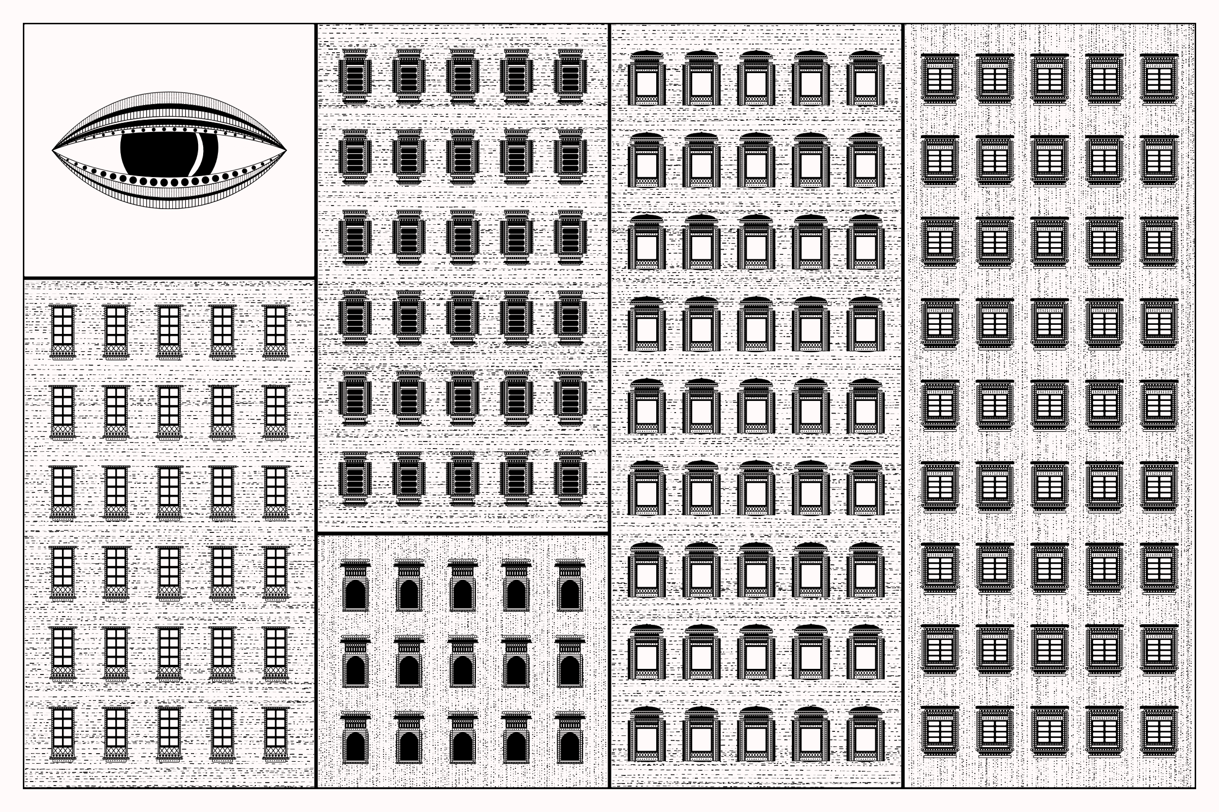 Art Blocks - Art Blocks v2 - Alan Ki Aankhen #320 - NFT # 333000320
