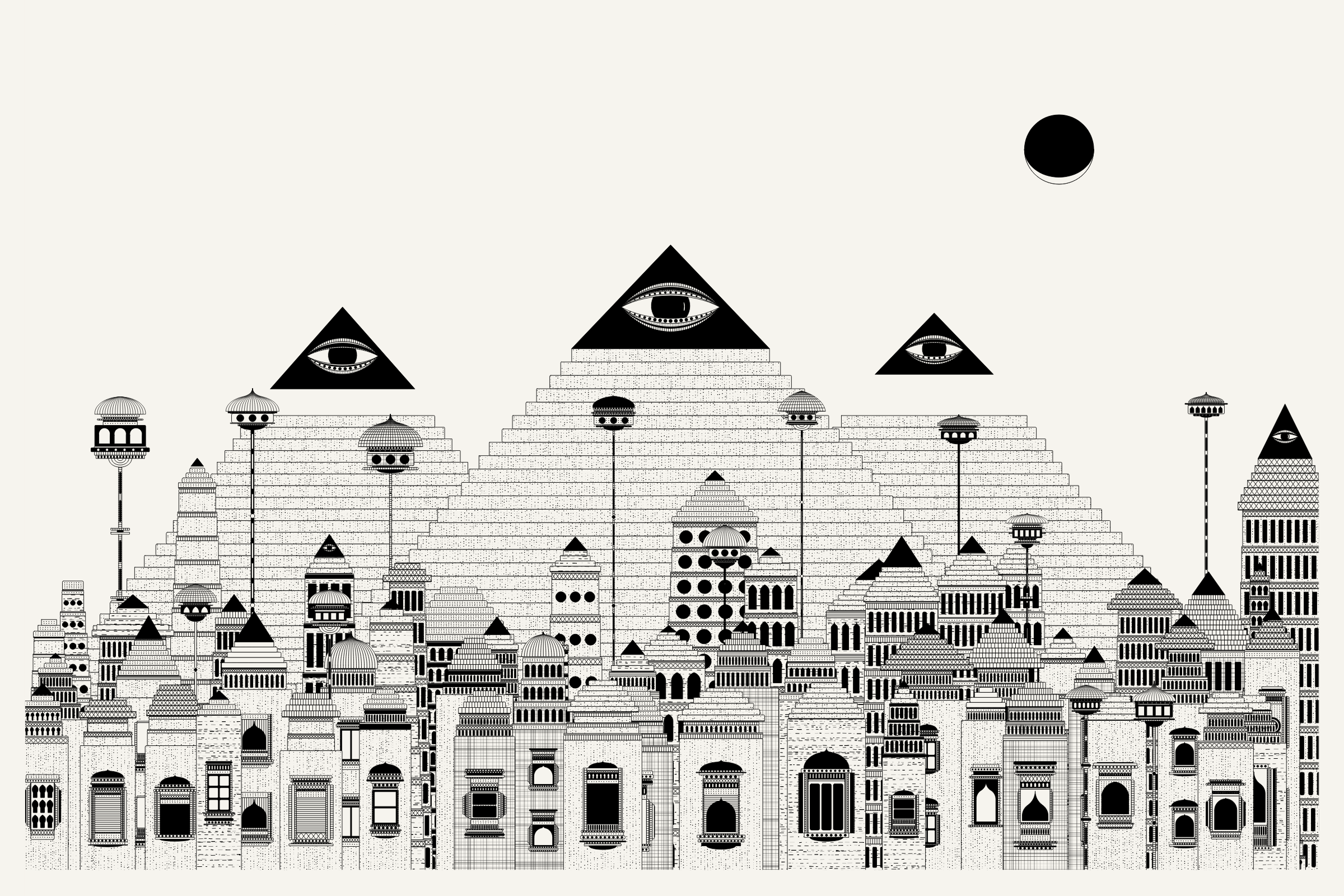 Art Blocks - Art Blocks v2 - Alan Ki Aankhen #327 - NFT # 333000327